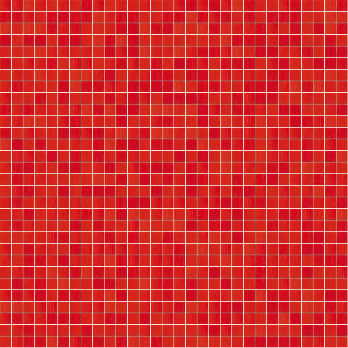 Glass Mosaikk Flis Trend-Vi Vitreo 205 Rød 10x10mm Glass Mosaikk Flis Trend-Vi Vitreo 205 Rød 10x10mm