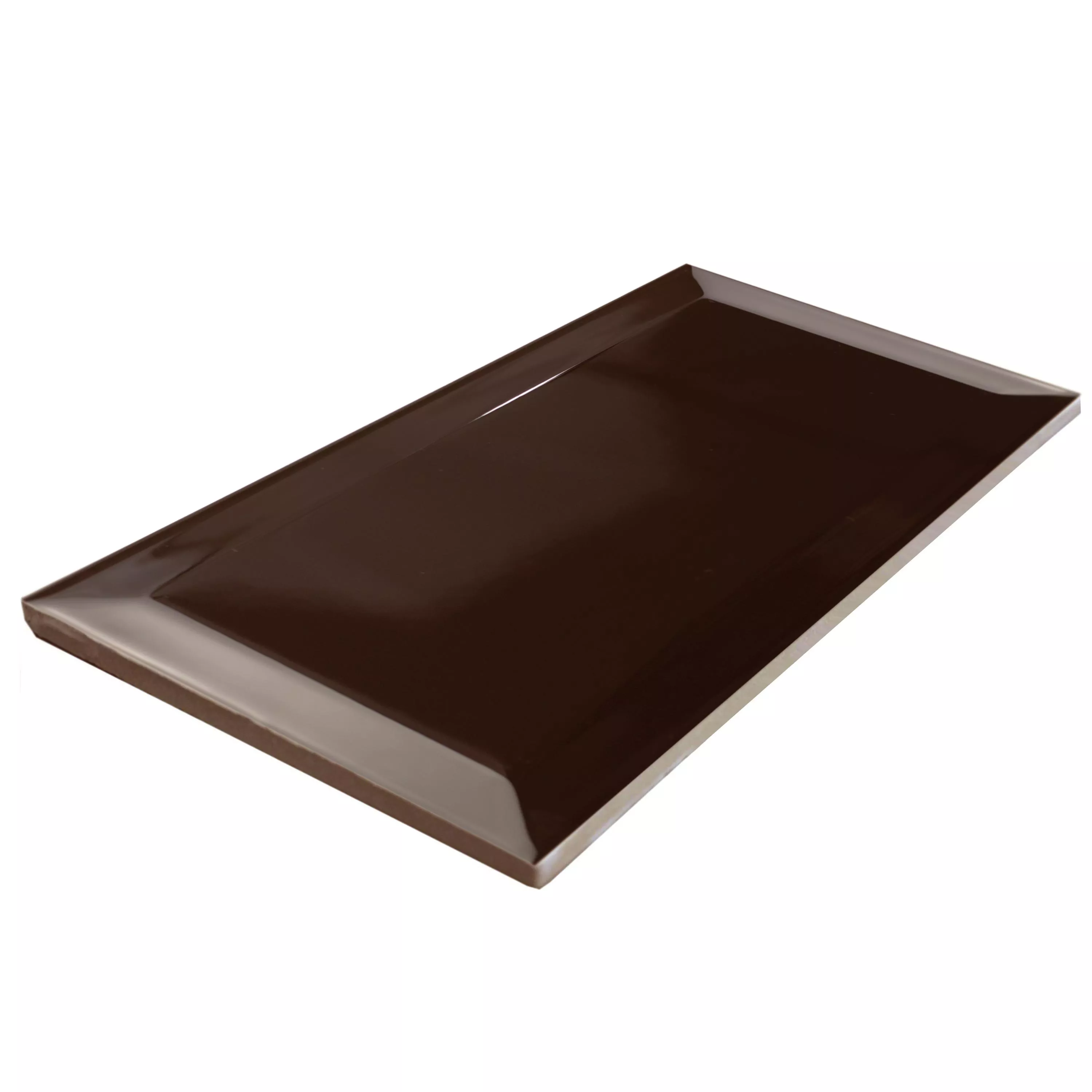 Metro Veggfliser Brussel Fasett 10x20x0,7cm Chocolate
