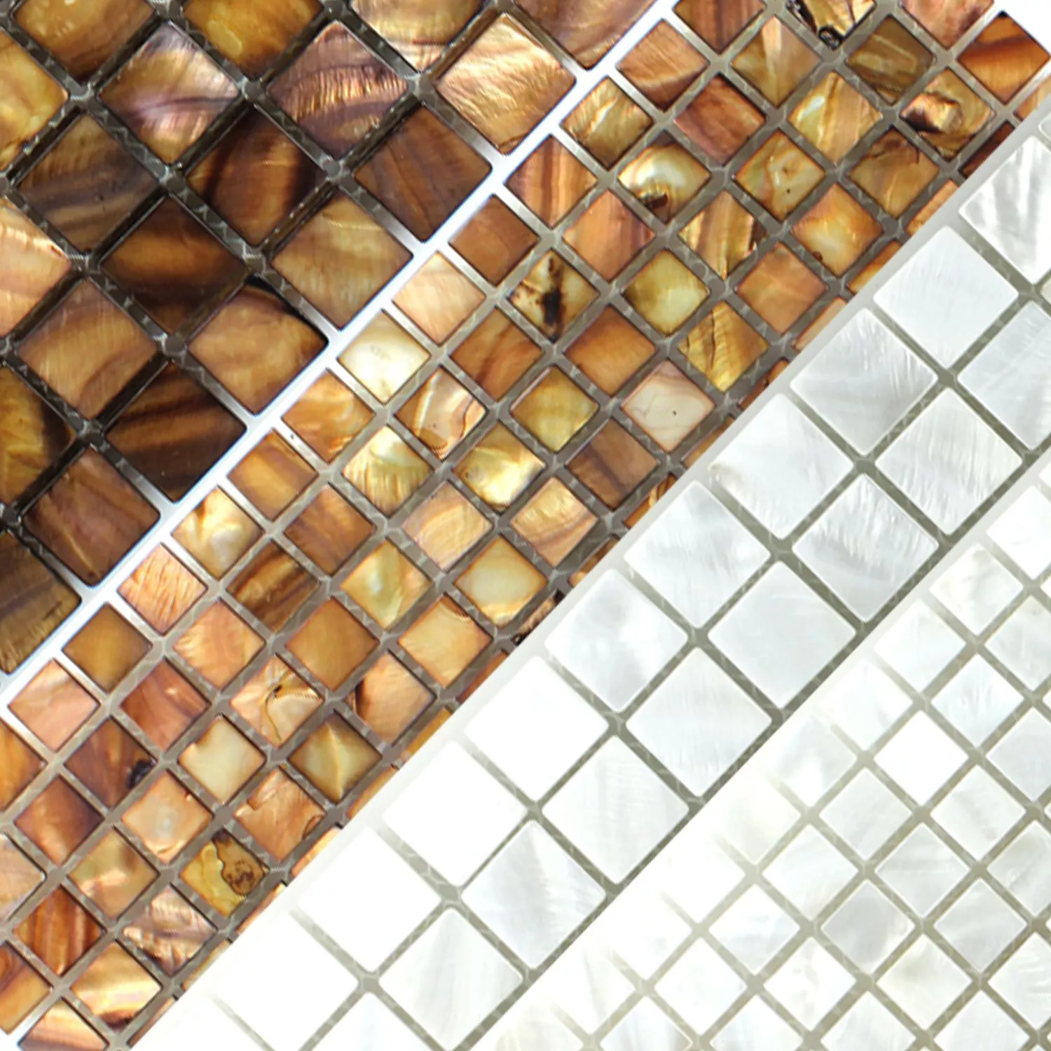 Sample Mosaic Tiles Gospodin Glass Shell Mix