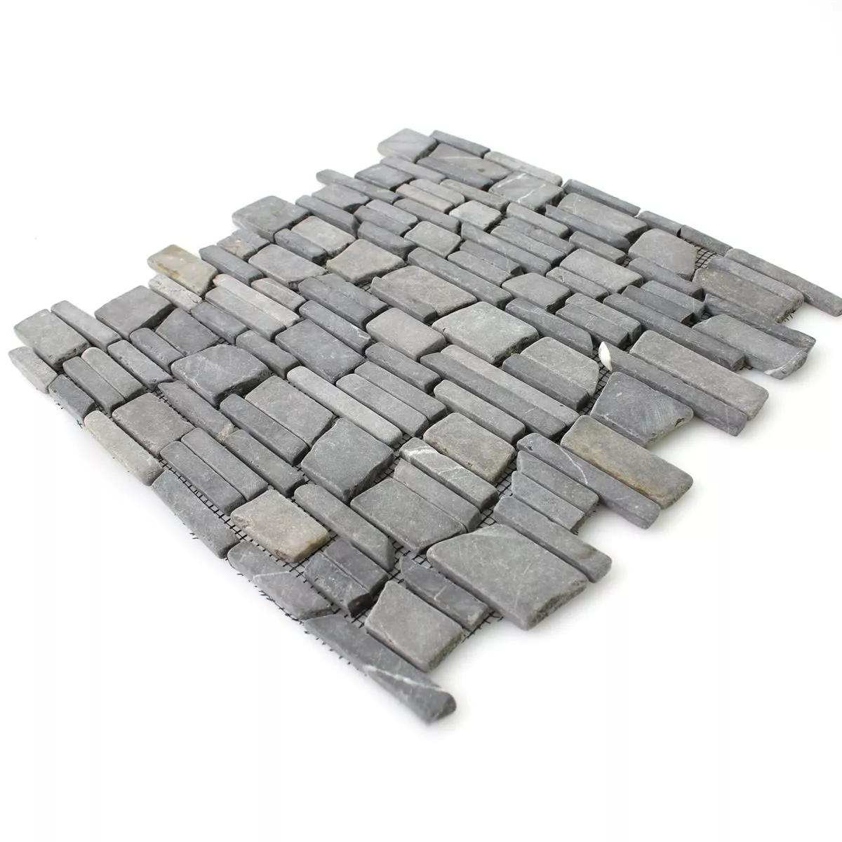 Mozaika Marmur Kamień Naturalny Brick Neromarquina