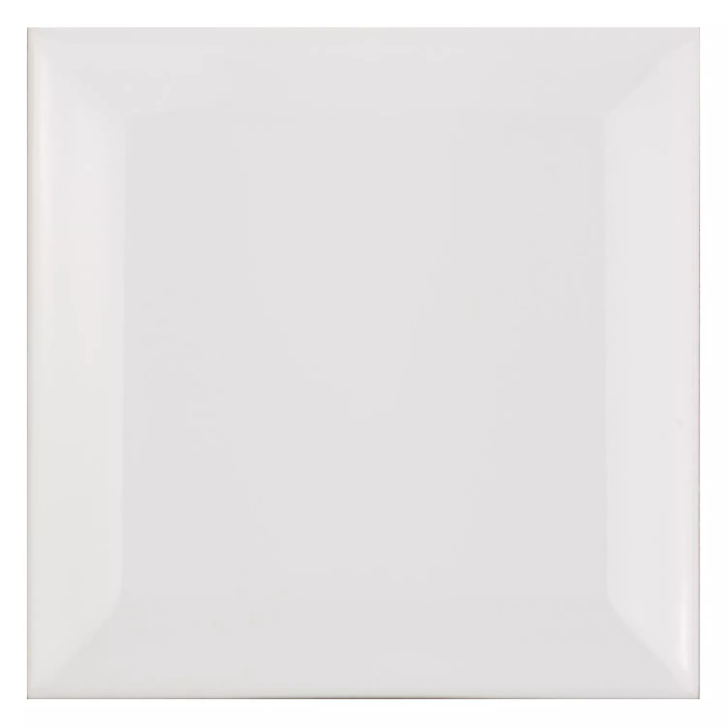 Metrofliese Weiß Matt 10x10 cm Facette Catarina Blanco