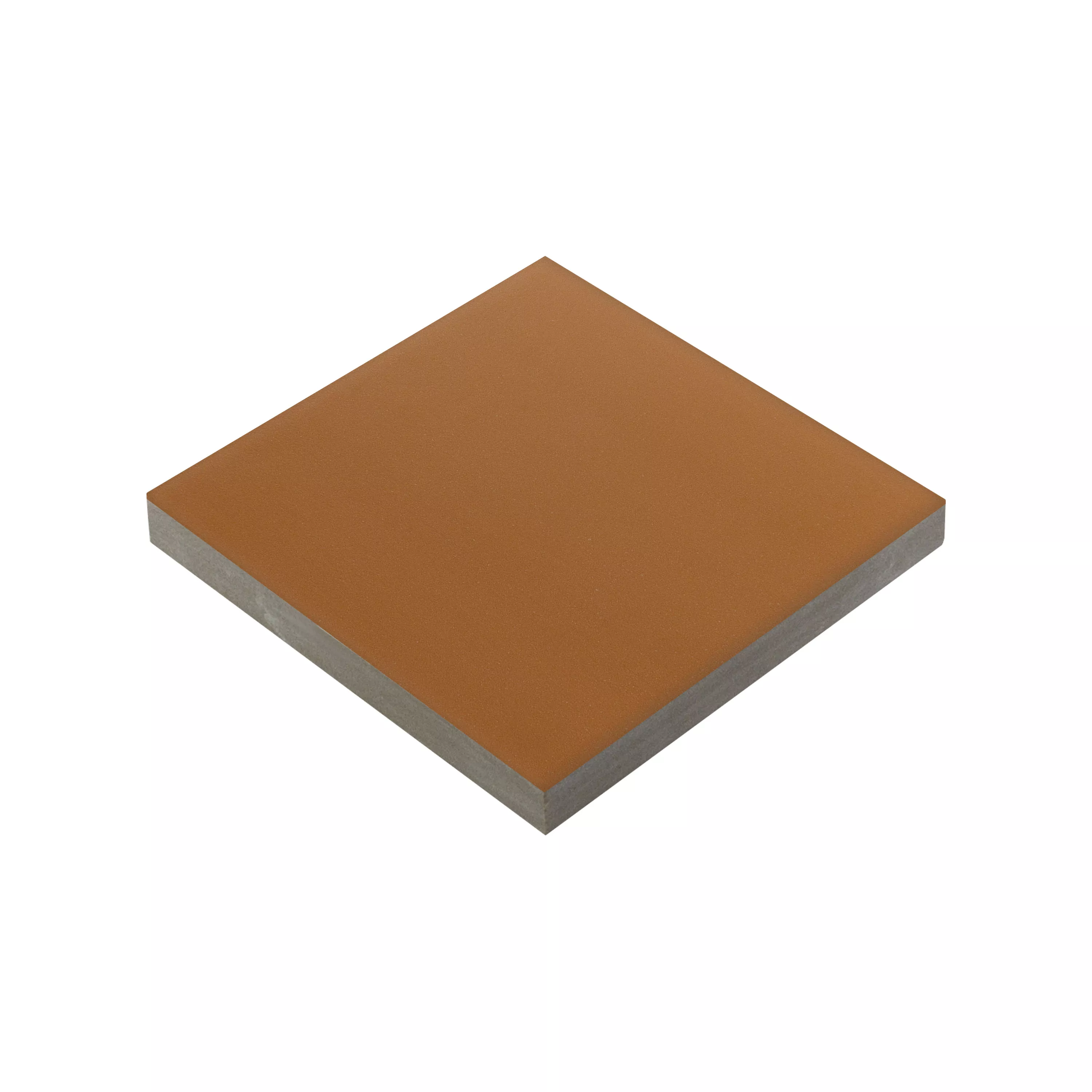 Porcelain Stoneware Tiles Genexia Uni Ocher Rosone 4,6x4,6cm