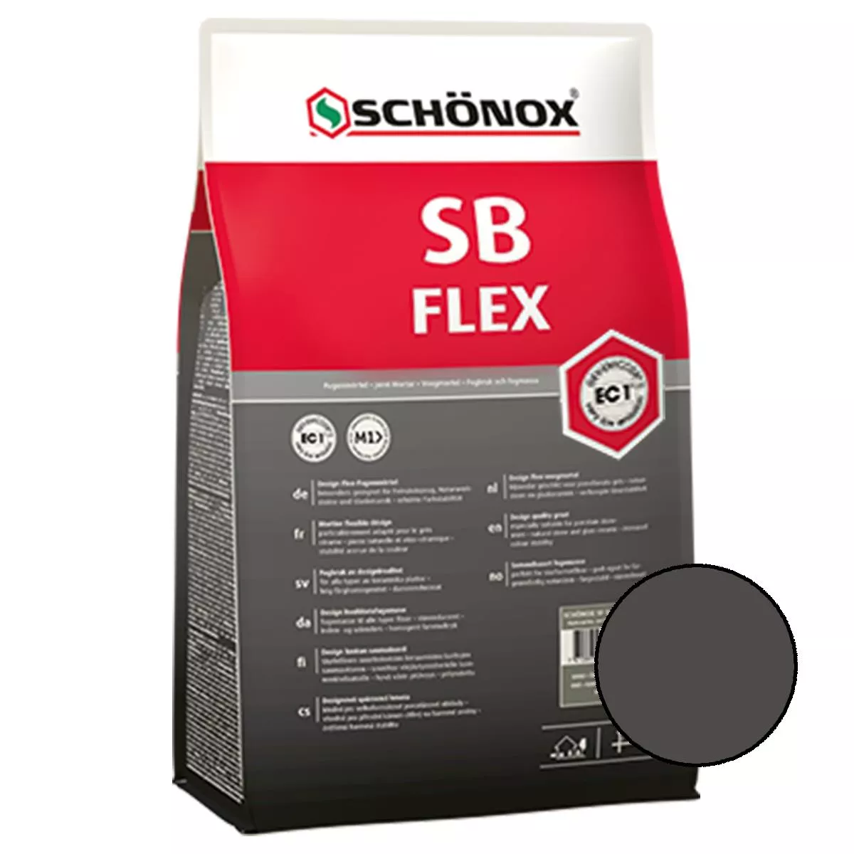 Joint mortar Schönox SB Flex dark grey 15 kg
