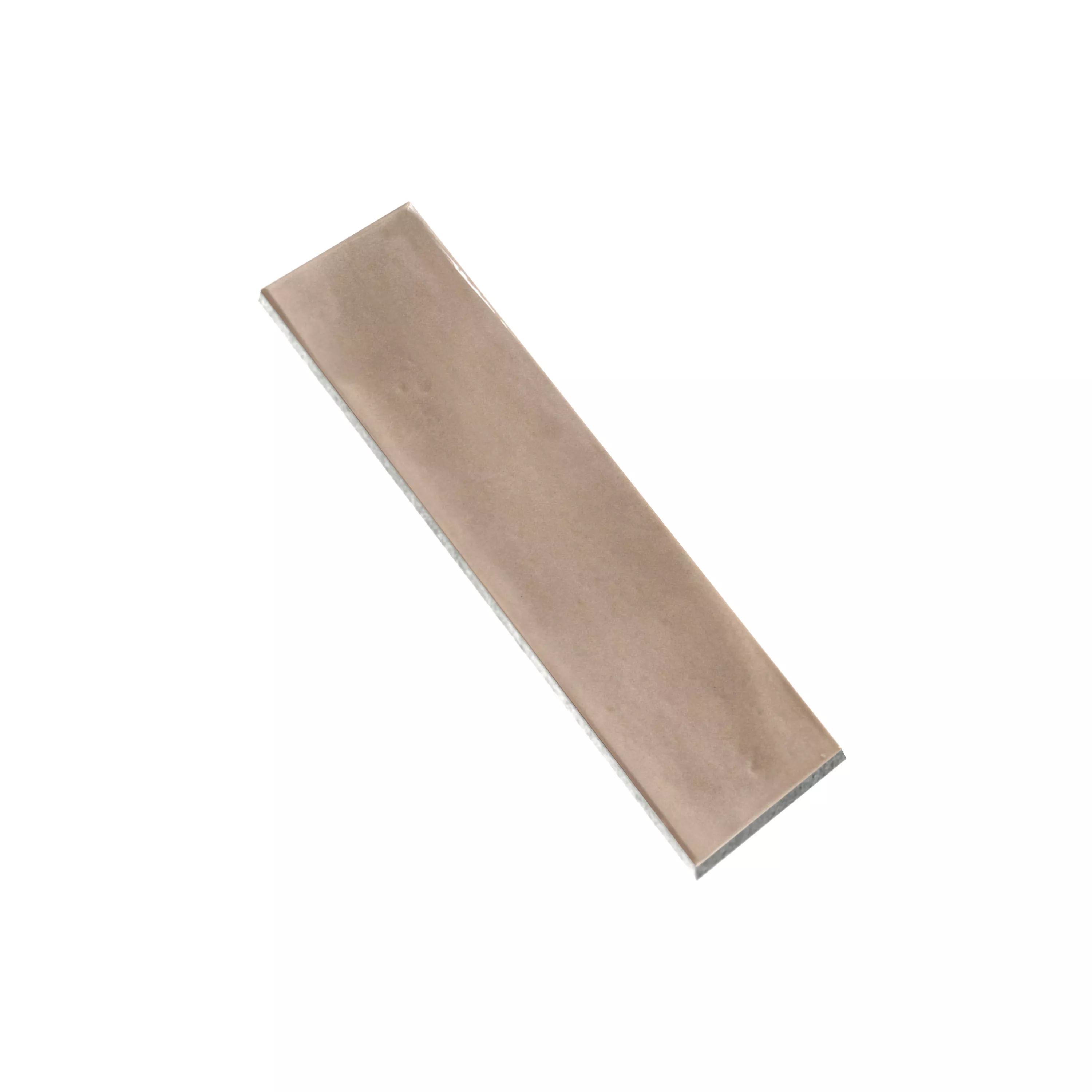 Prøve Vægfliser Conway Bølgepap 7,5x30cm Lysbrun