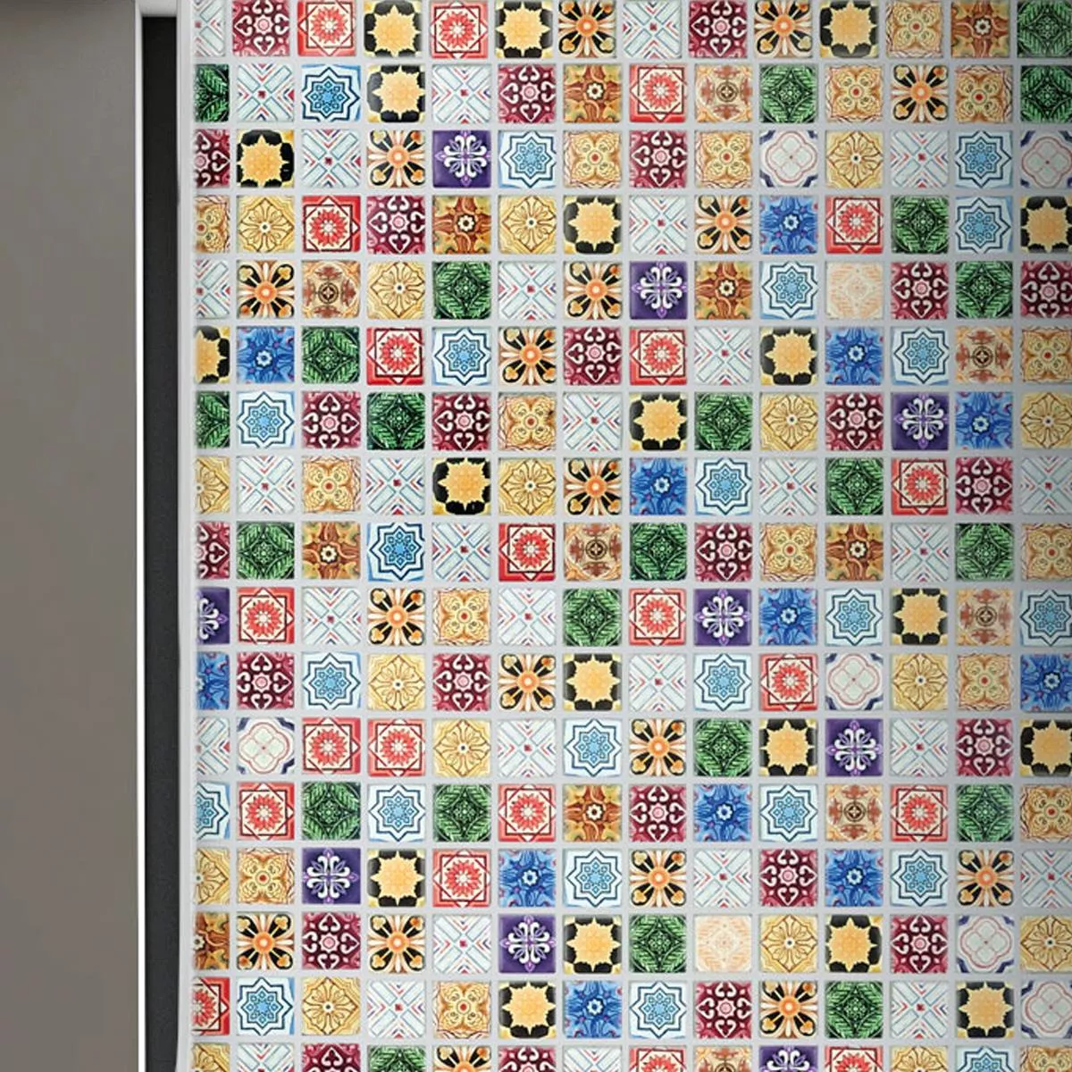 Sample Glass Mosaic Tiles Marrakech Colored