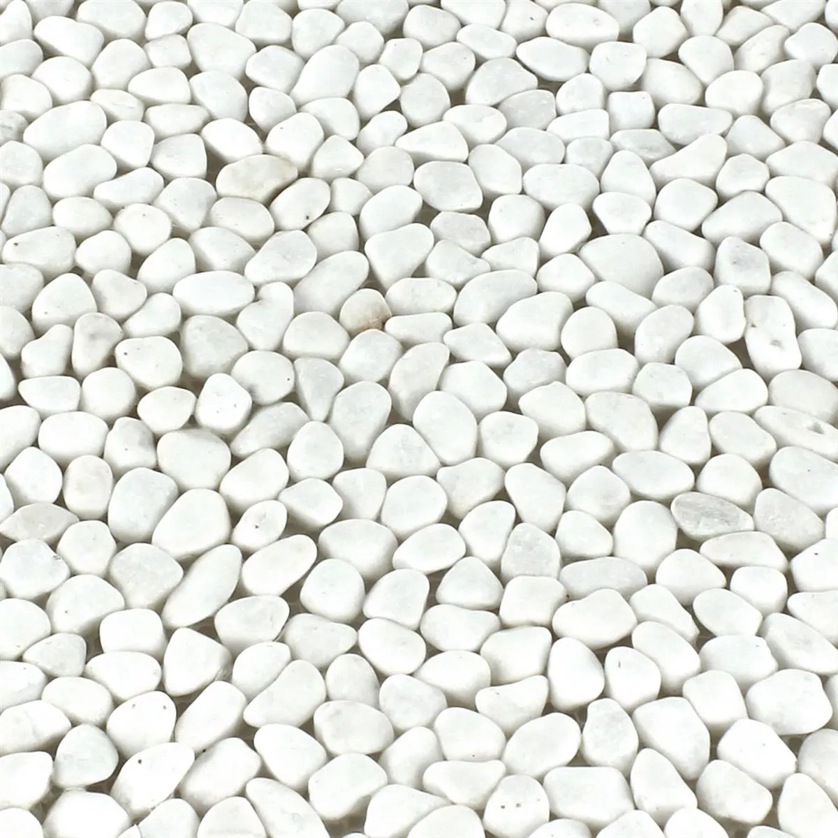 Mozaika Kamień Otoczak Micro Biały