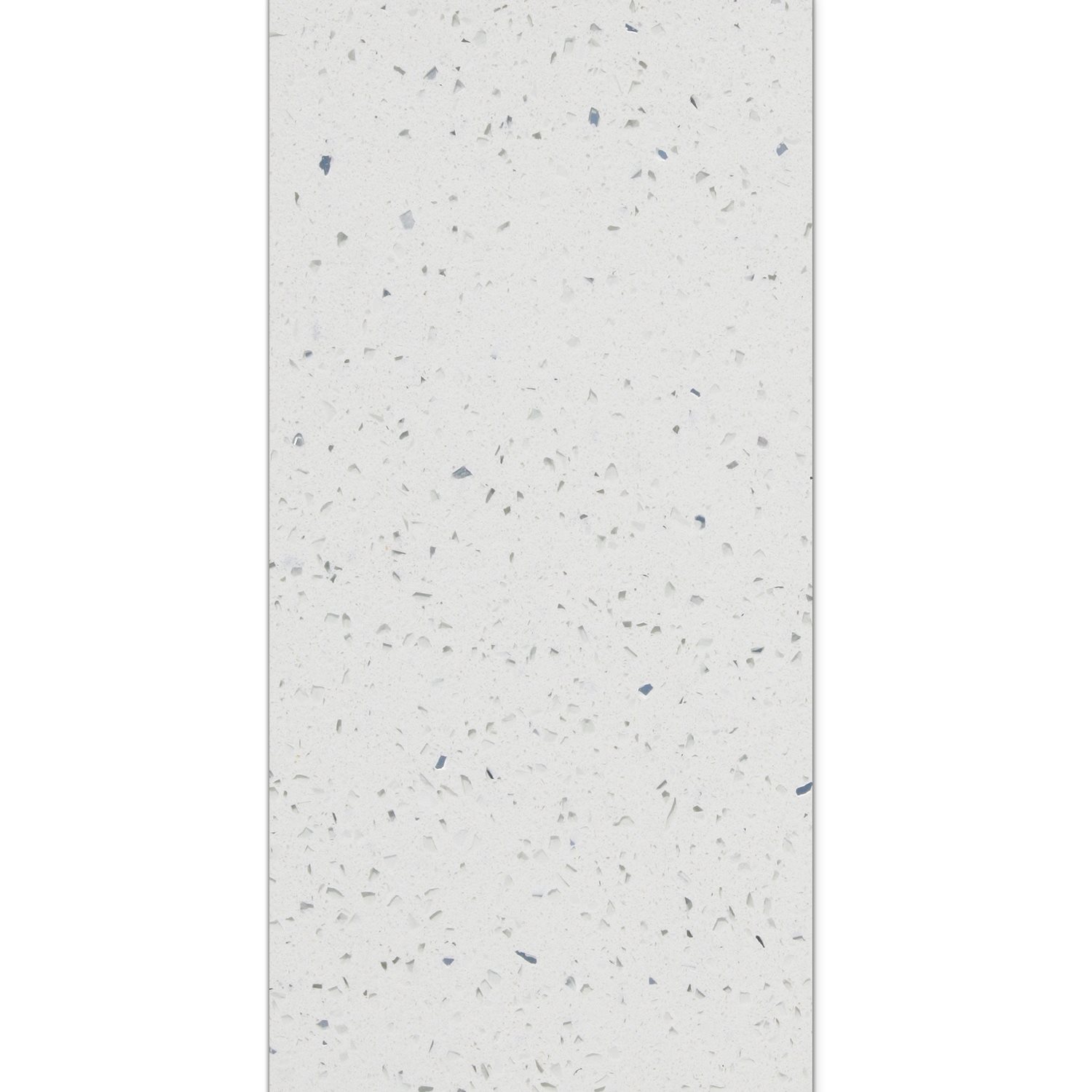 Floor Tiles Quartz Composite White 45x90cm