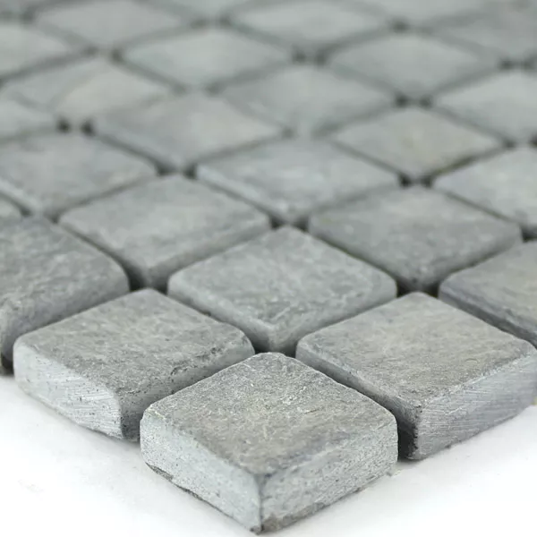 Quartzit Mosaïque Pierre Naturelle Anthracite Quartzit Mosaïque Pierre Naturelle Anthracite