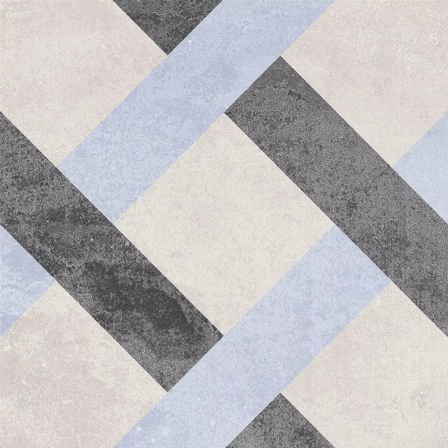 Sample Cement Tiles Retro Optic Gris Floor Tiles Pablo 18,6x18,6cm