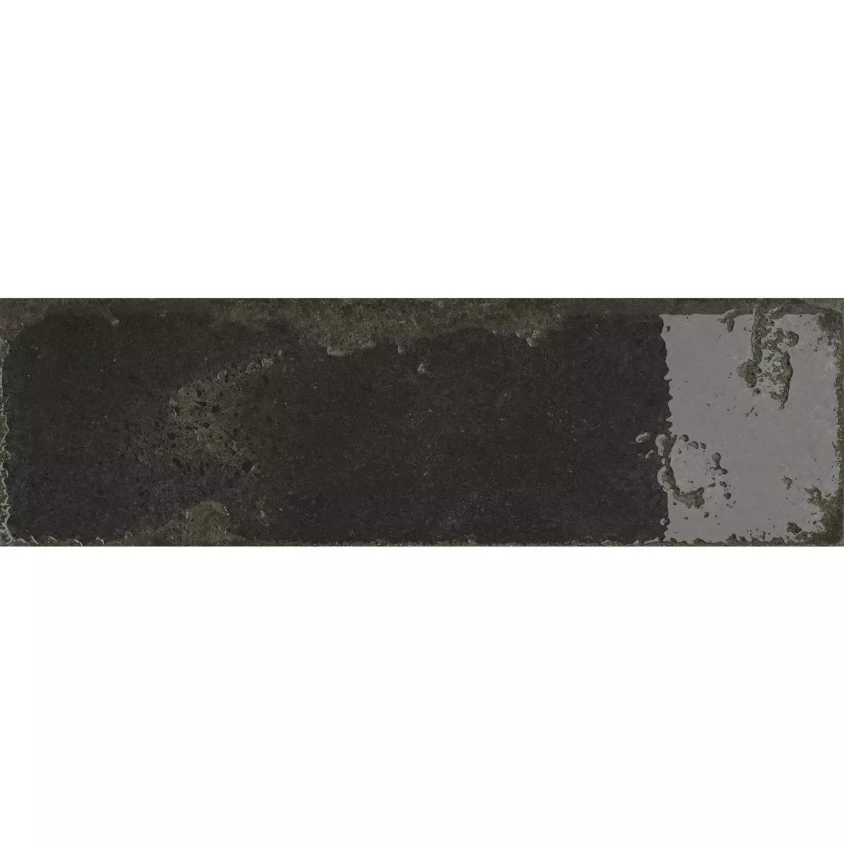 Wall Tiles Lara Glossy Waved 10x30cm Black