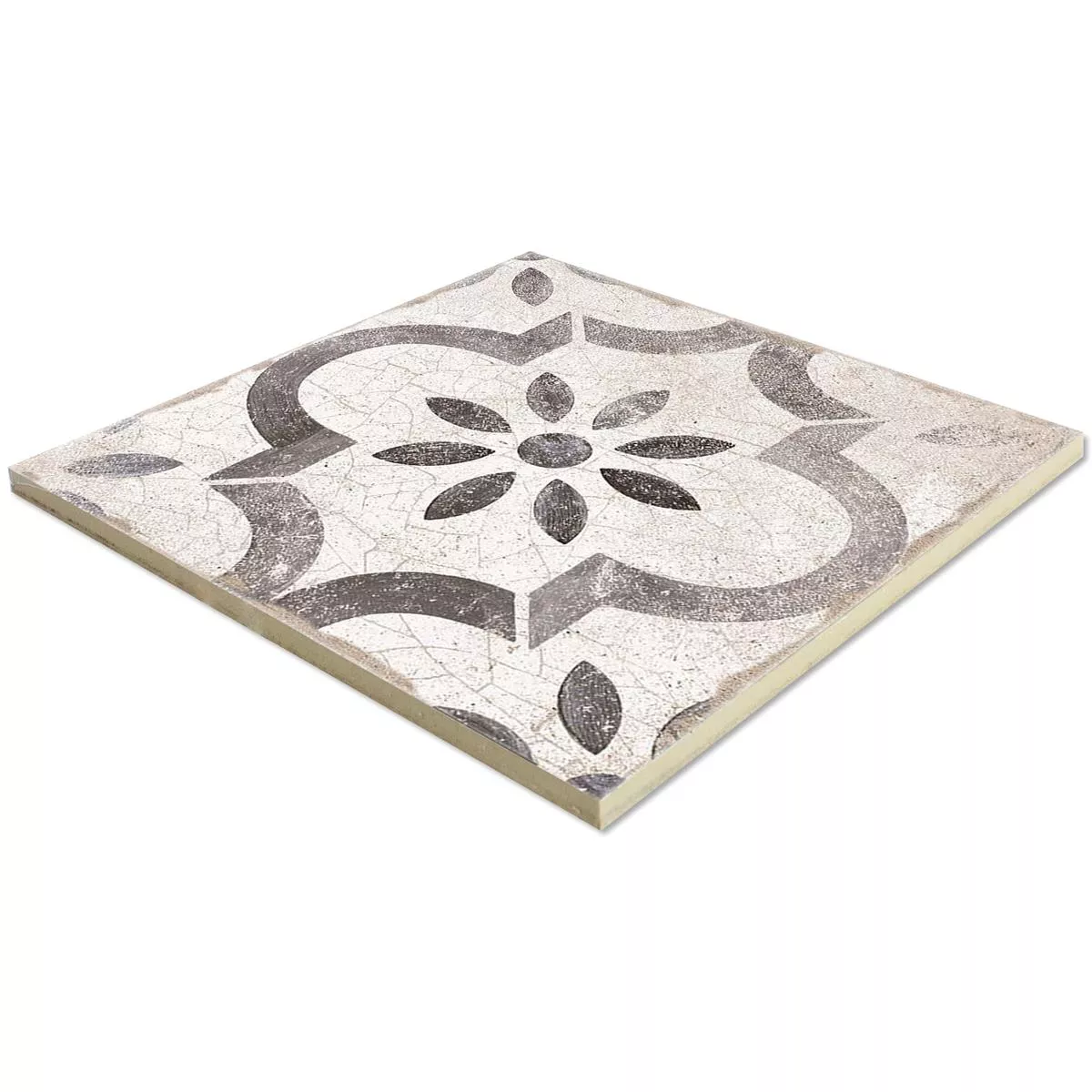 Porcelain Stoneware Tiles Allora Decor Grey 22,5 x 22,5cm