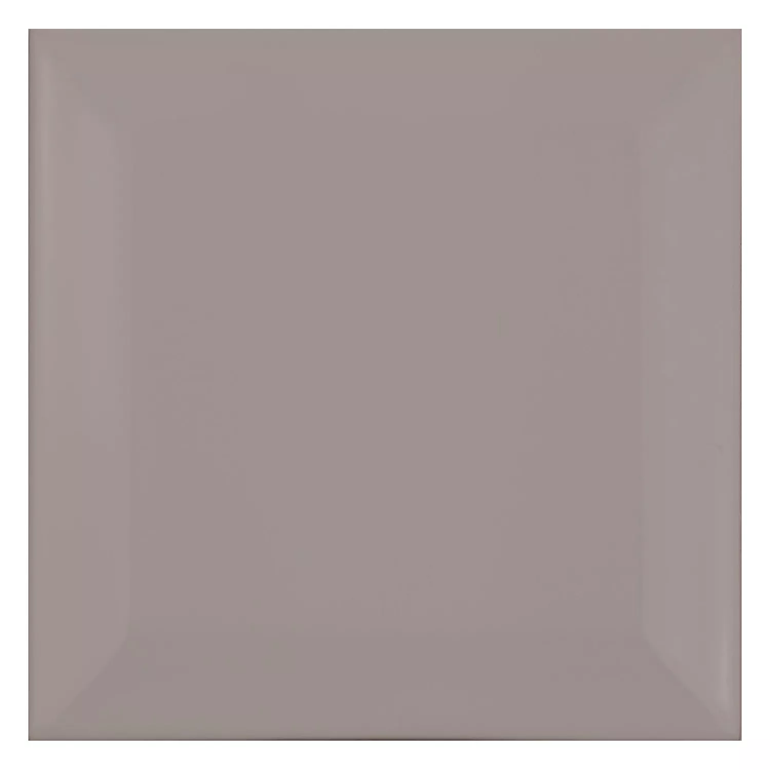 Metro tile Grey Mat 10x10 cm Facet Catarina Plata