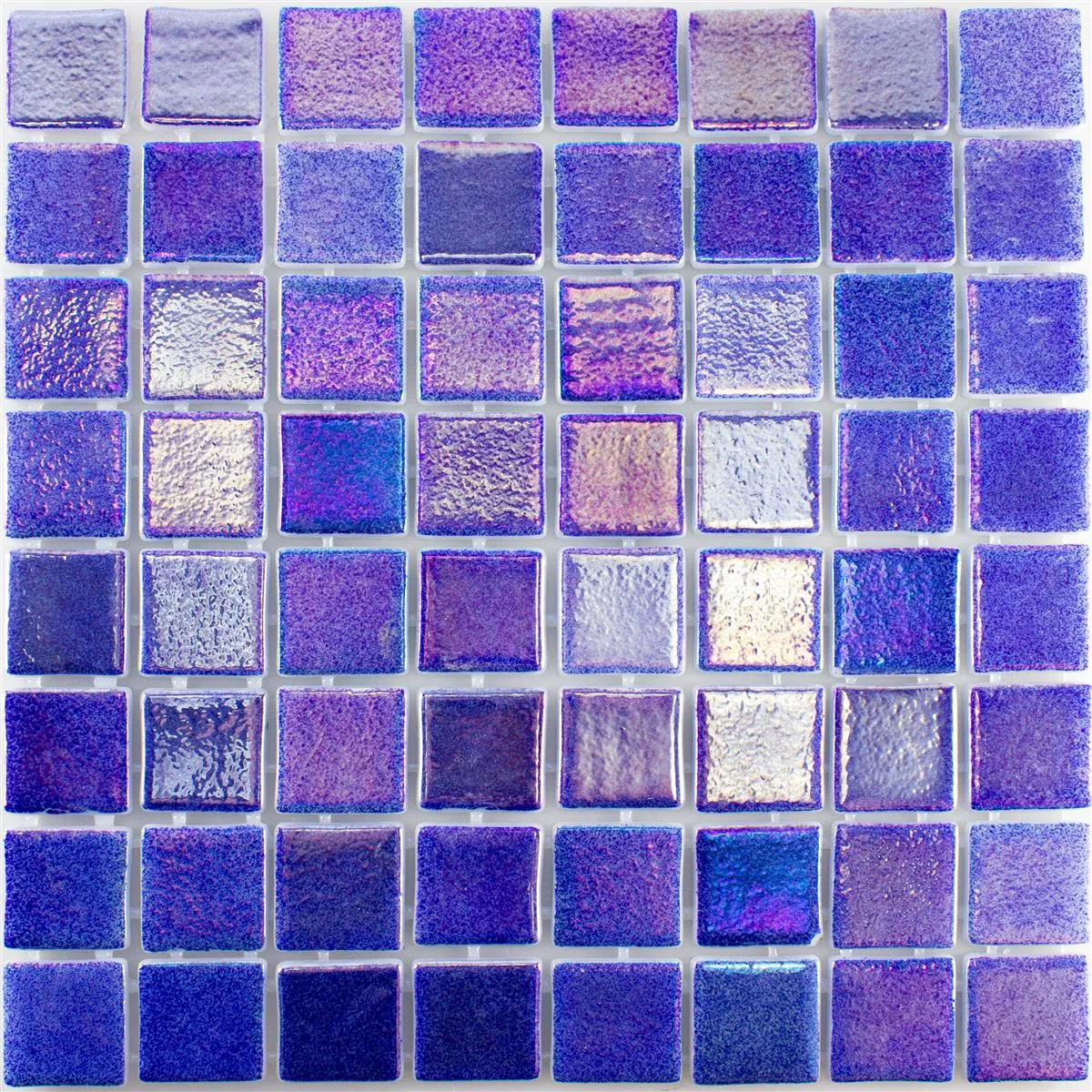 Glass Svømmebasseng Mosaikk McNeal Mørke Blå 38