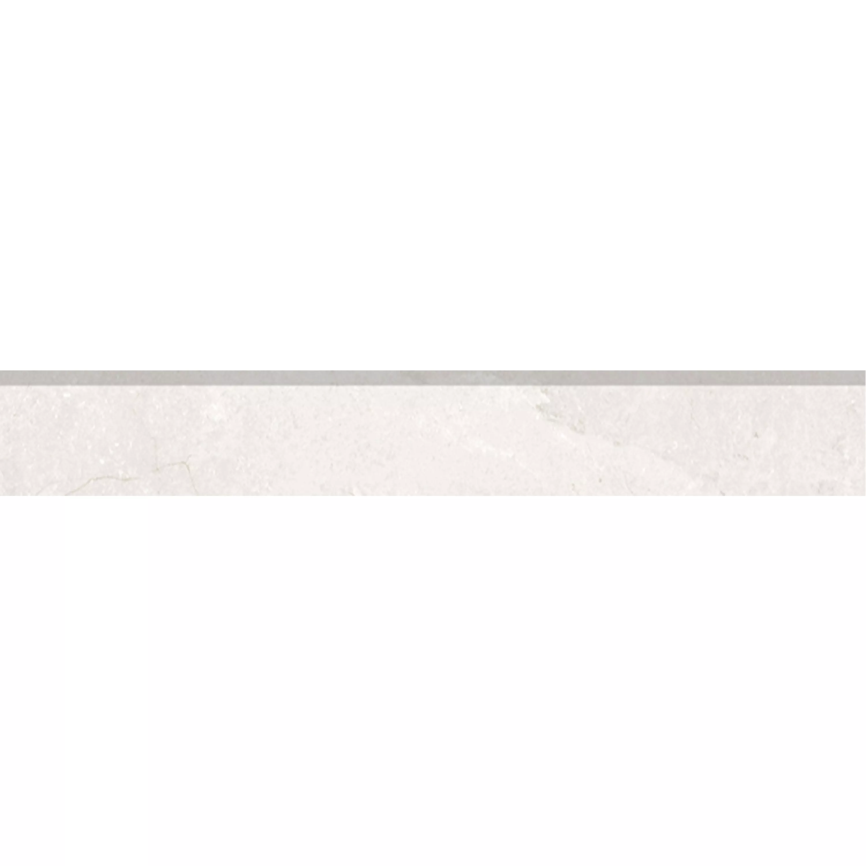 Ladrilhos Pangea Aparência de Mármore Fosco Marfim Base 7x60cm