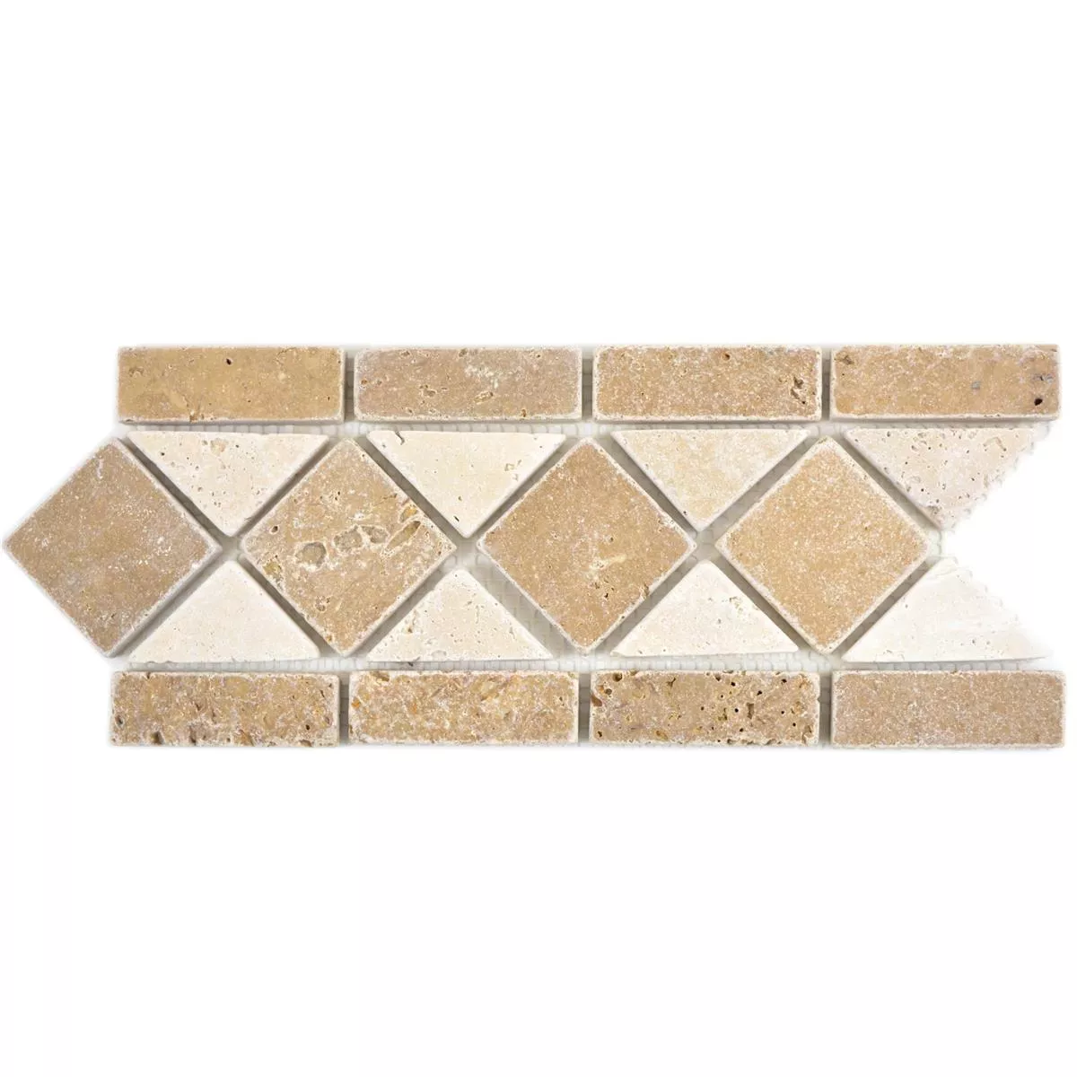 Natursten Bordure Cadoine Beige Brun Natursten Bordure Cadoine Beige Brun