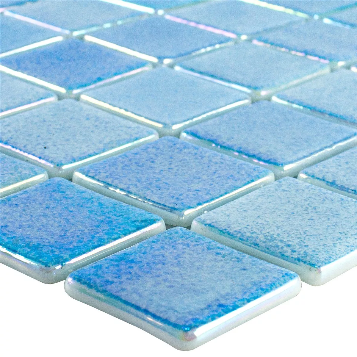Glass Swimming Pool Mosaic McNeal Light Blue 38 Glass Swimming Pool Mosaic McNeal Light Blue 38