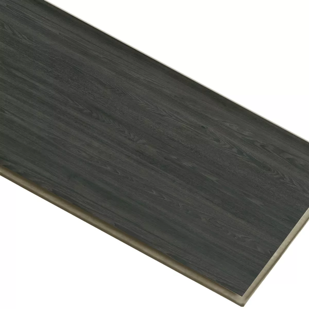 Vinyl Floor Tiles Click System Blackwood Anthracite 17,2x121cm