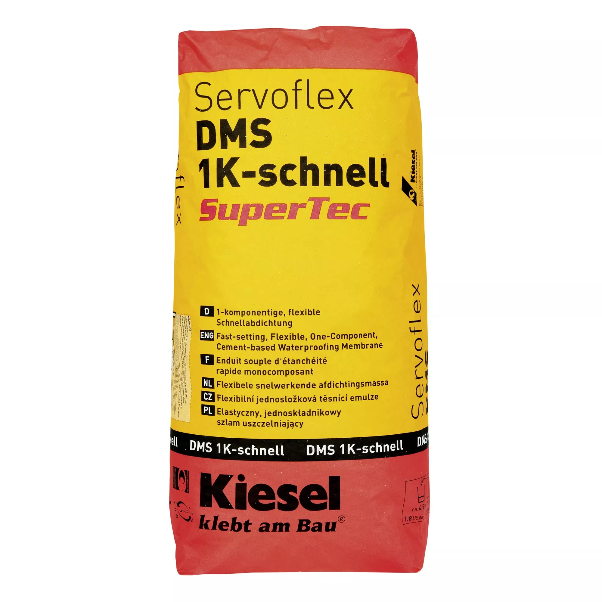 Kiesel Servoflex DMS 1K fast SuperTec - joustava pikatiivistys (15KG)