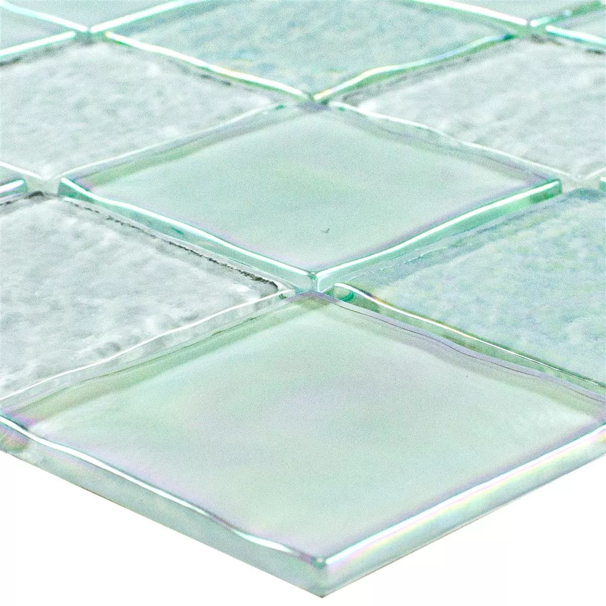 Glass Mosaic Tiles Nacre Effect Darwin Blanc Glass Mosaic Tiles Nacre Effect Darwin Blanc