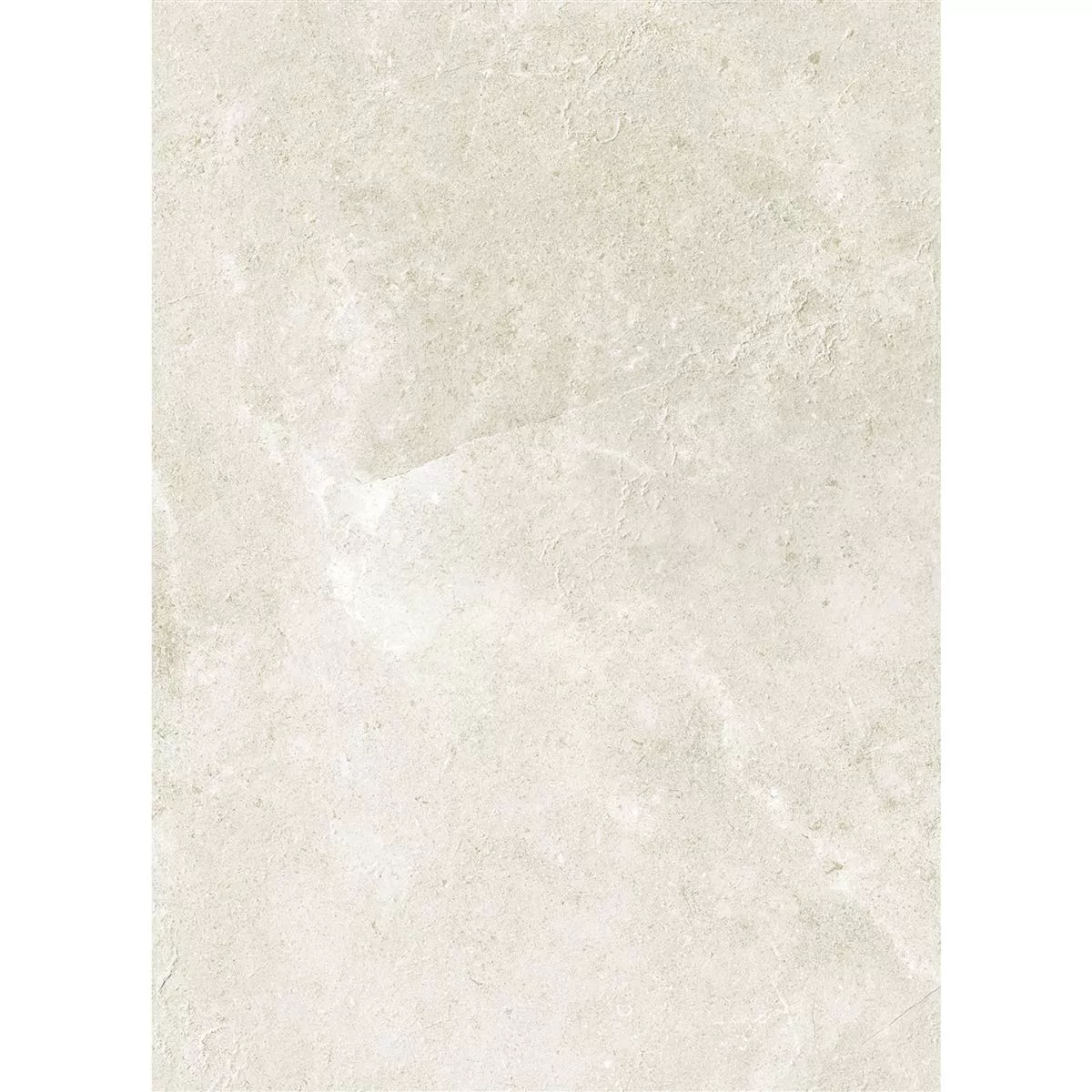 Floor Tiles Bangui Stone Optic 60x120cm Ivory
