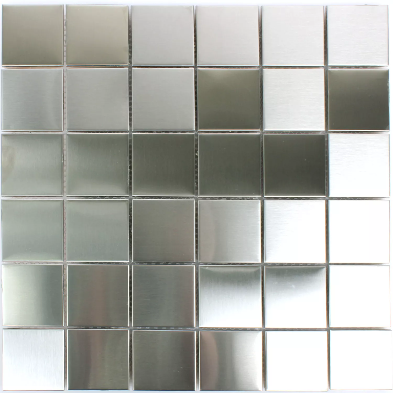 Oțel Inoxidabil Plăci De Mozaic Strălucitor Pătrat 48