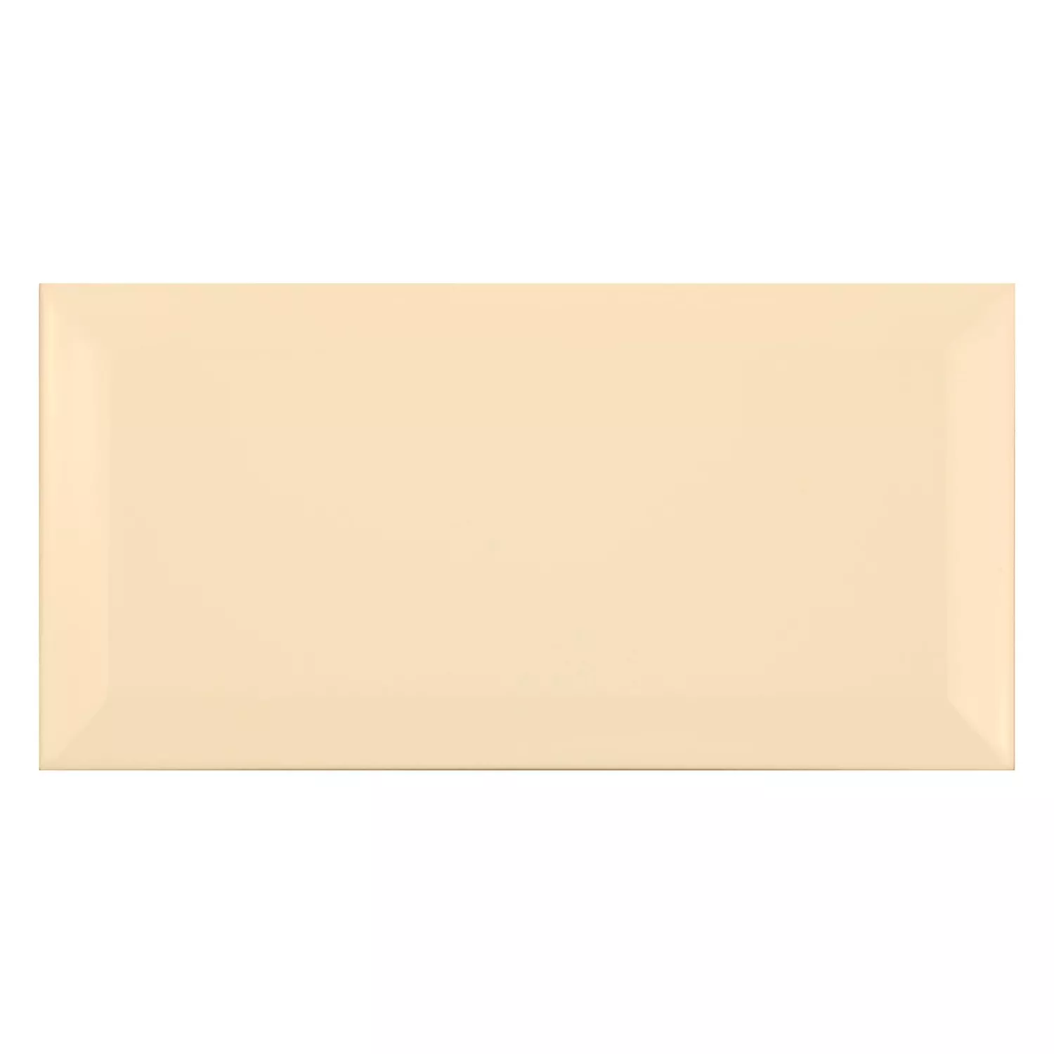 Metro flis Beige Frostet 10x20 cm Fasett Jasper Crema