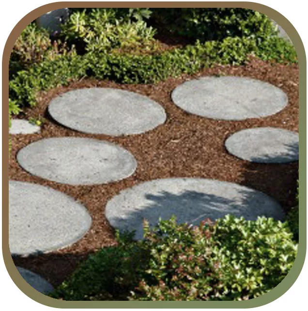 Stepping stones & mowing edges Stepping stones & mowing edges
