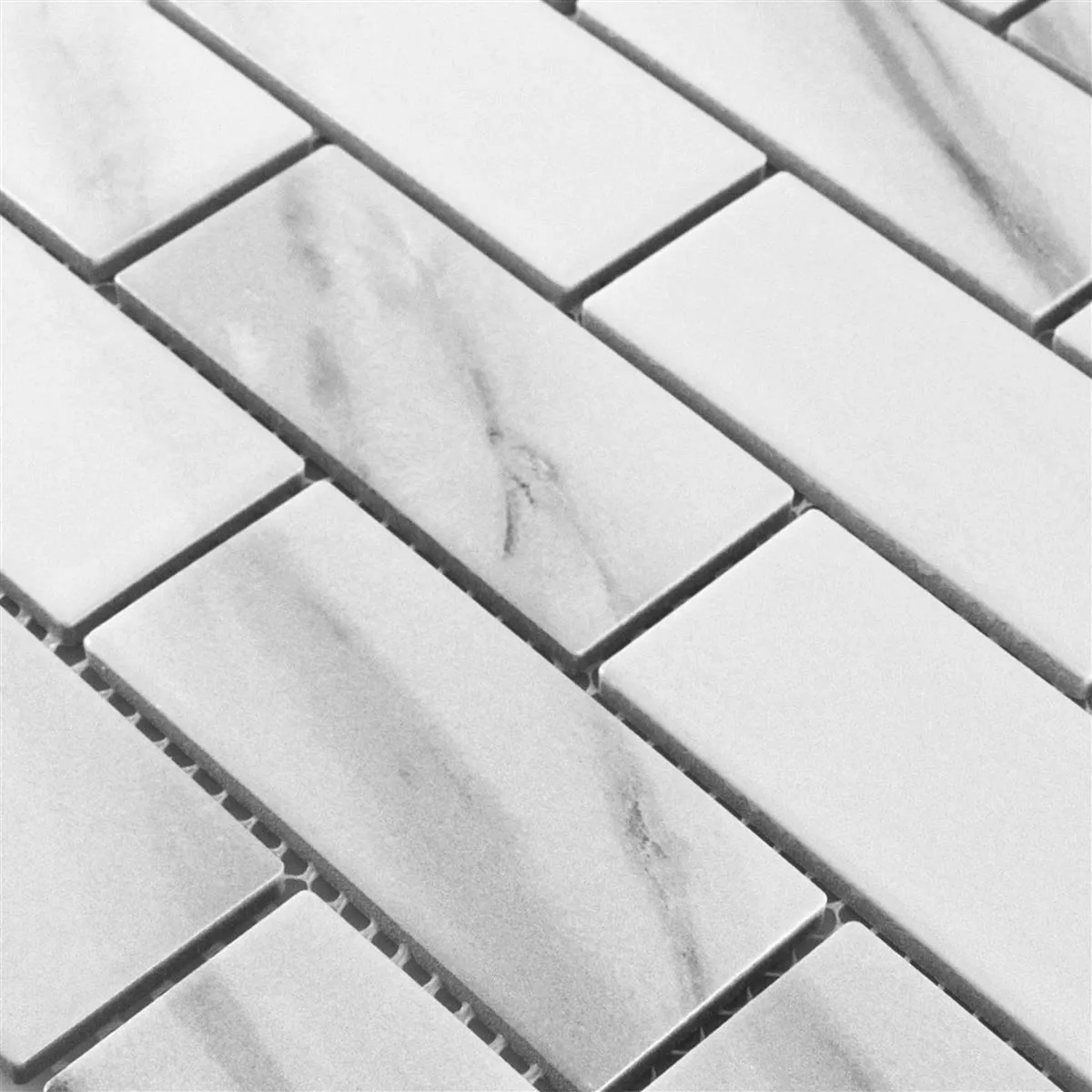 Ceramic Mosaic Tiles Haward Stone Optic Carrara