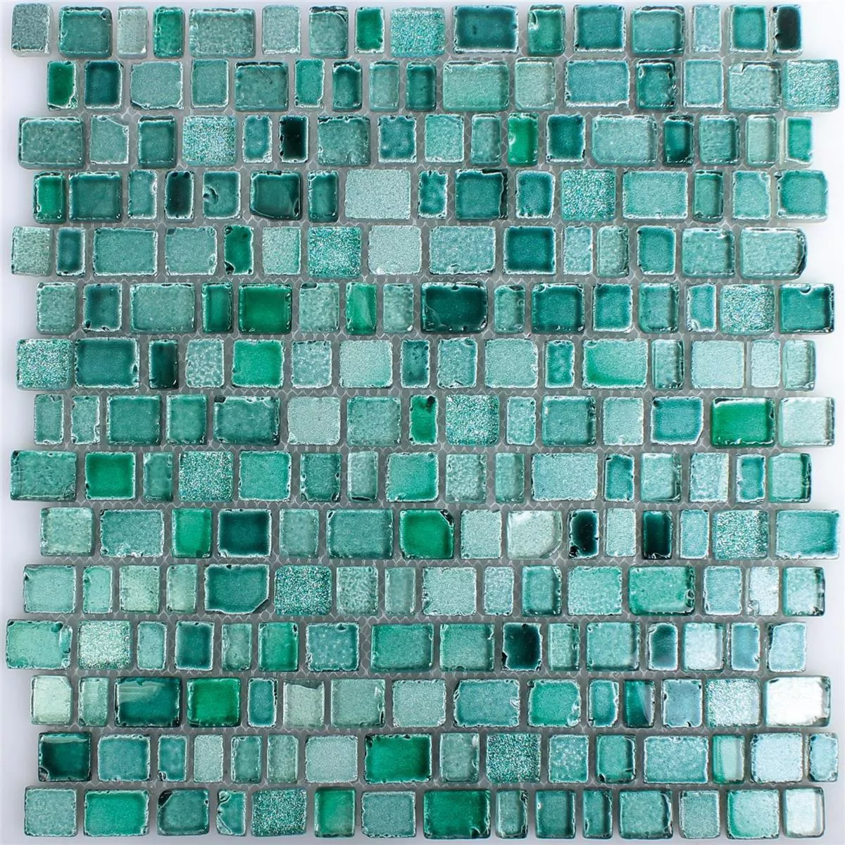 Mønster fra Mosaikkfliser Glass Roxy Grønn