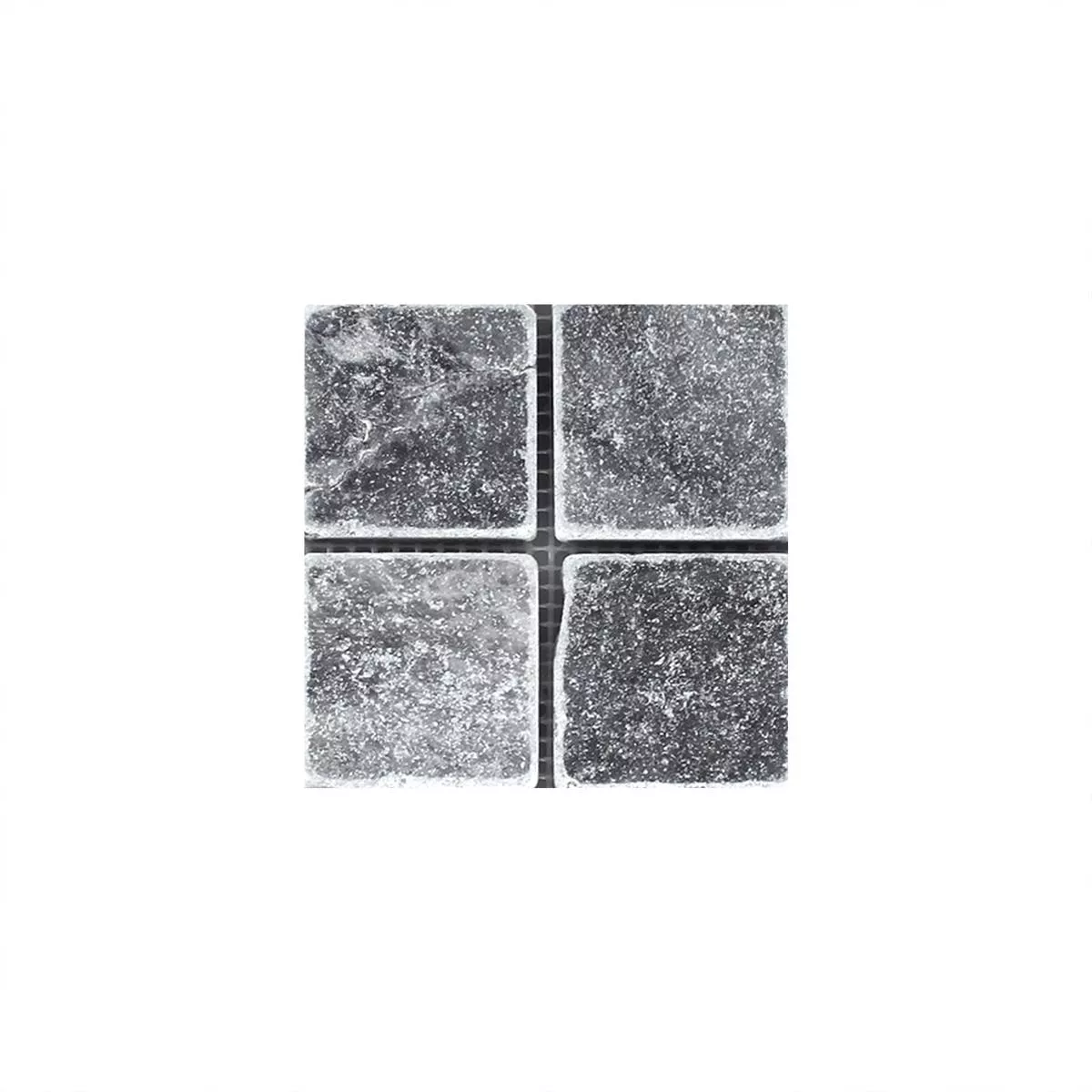 Sample Mosaic Tiles Marble Visso Nero 48