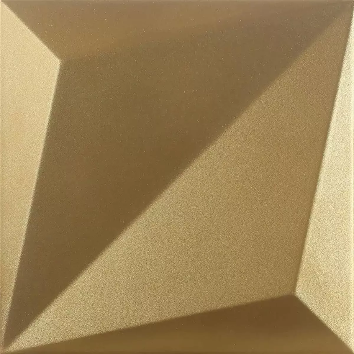Cтенни Плочки Skyline 3D Origami Матирано Злато