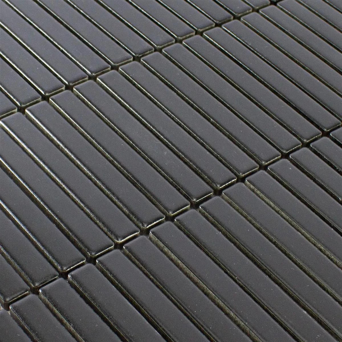 Céramique Mosaïque Carrelage Cologne Noir Mat