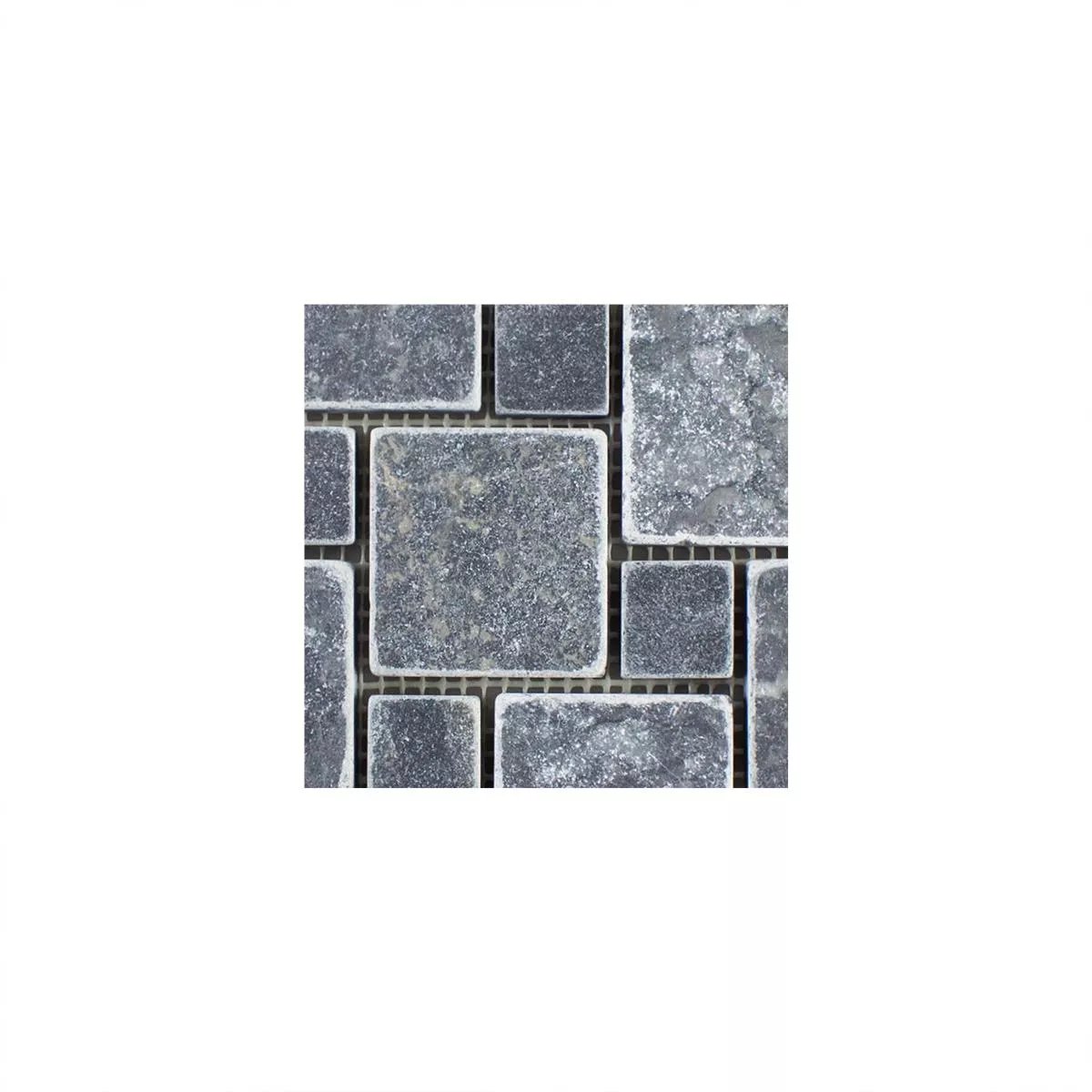 Minta tól től Természetes Kő Üveggolyó Mozaik Csempe Kilkenny Fekete