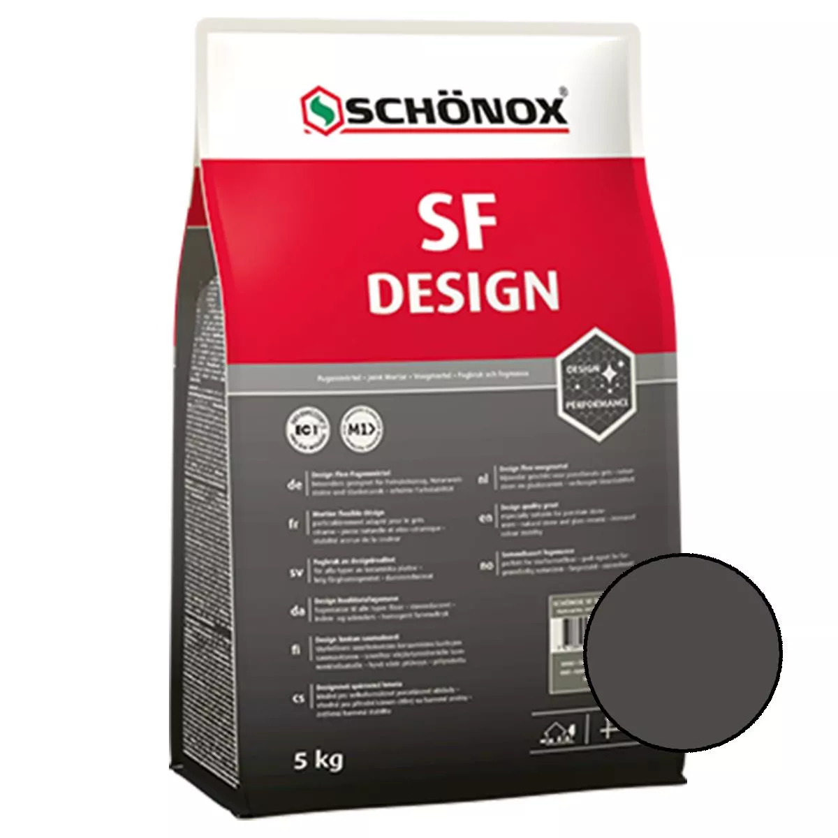 Fugemasse Schönox SF Design Mørkegrå 5 Kg Fugemasse Schönox SF Design Mørkegrå 5 Kg