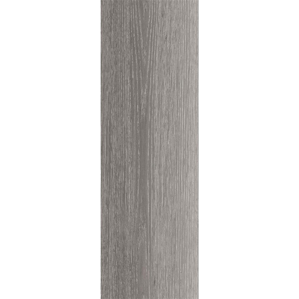 Vinyl Floor Tiles Click System Woodburn Grey 17,2x121cm