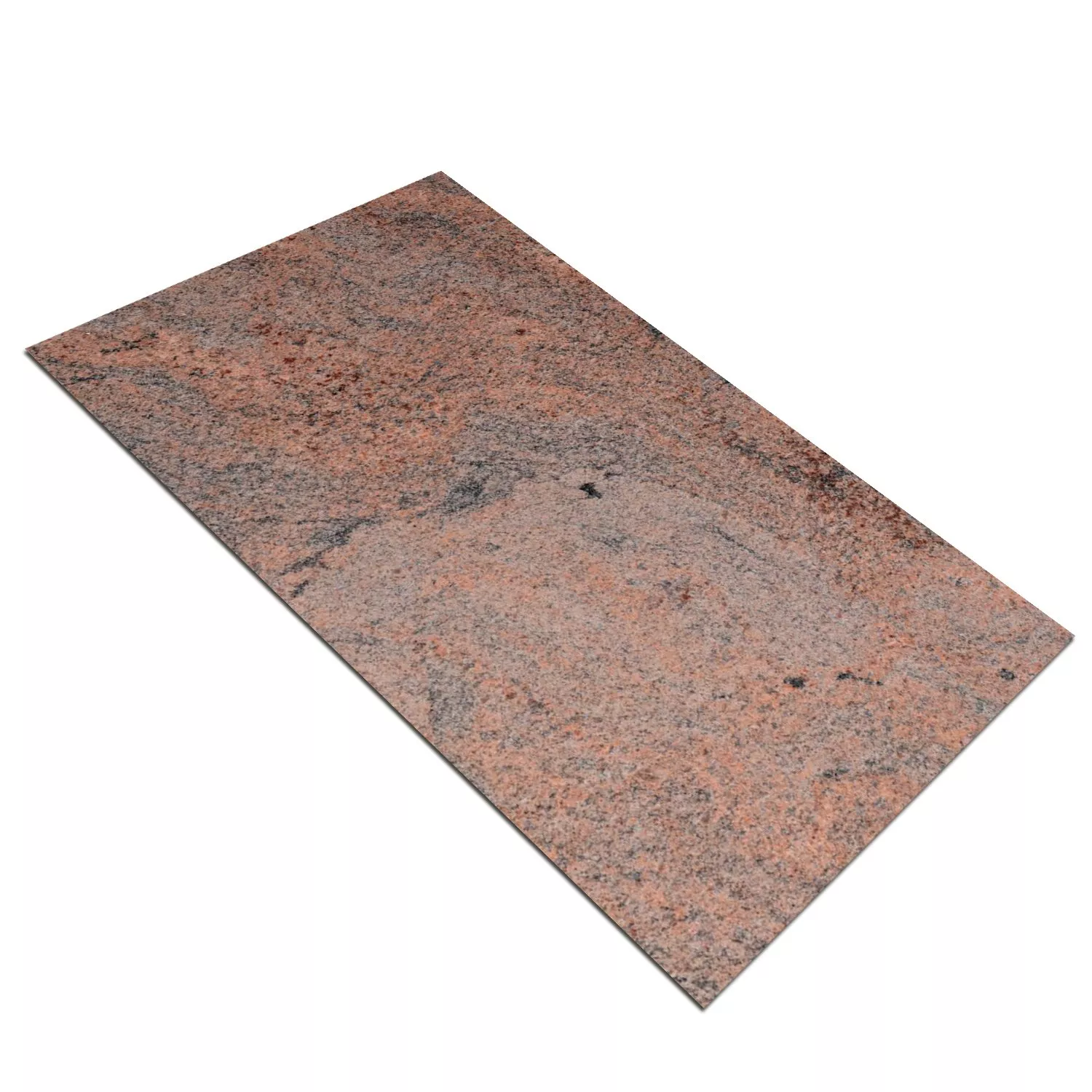 Carreaux Pierre Naturelle Granit Multicolor Red Poli Brillant 30,5x61cm