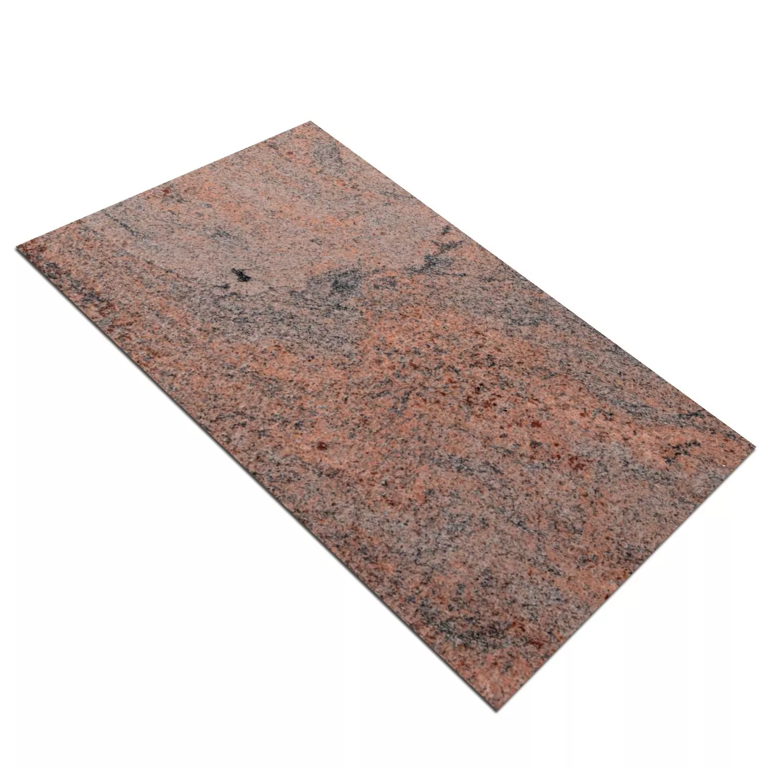 Plytka Z Naturalnego Kamienia Granit Multicolor Red Szczotkowane 30,5x61cm
