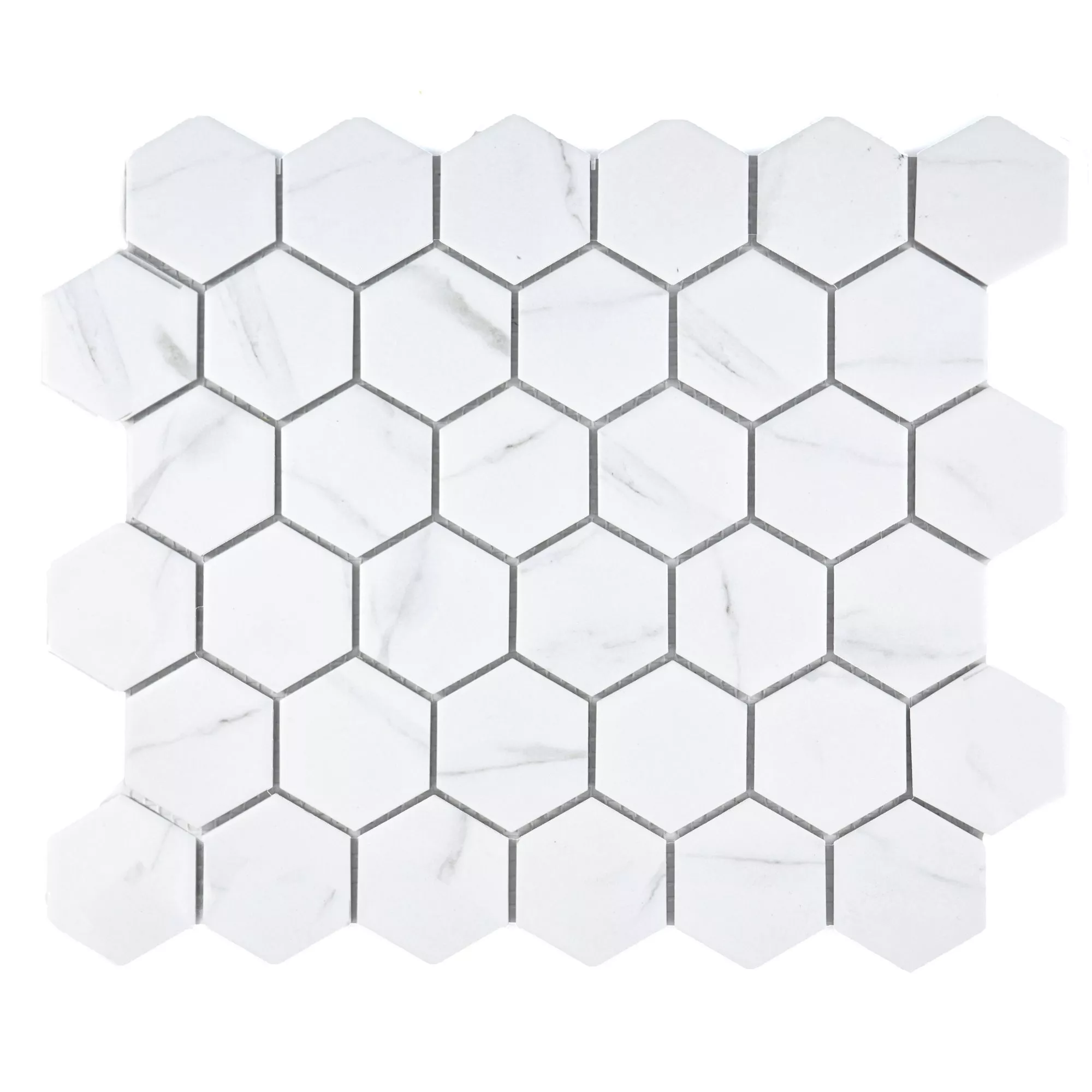 Ceramică Plăci De Mozaic Zyrus Carrara Hexagon 51