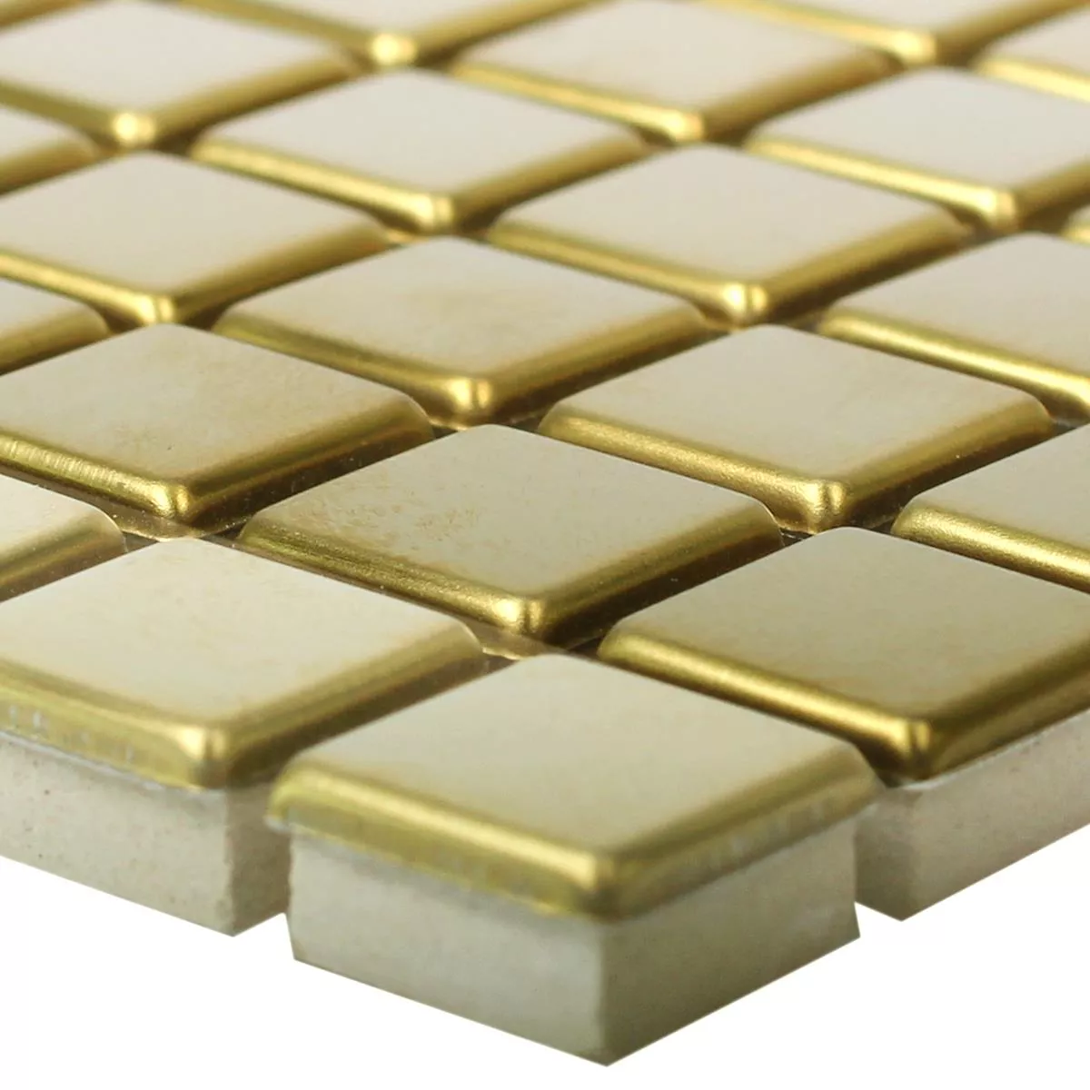 Model din Plăci De Mozaic Oțel Inoxidabil Metal Baikal Aur