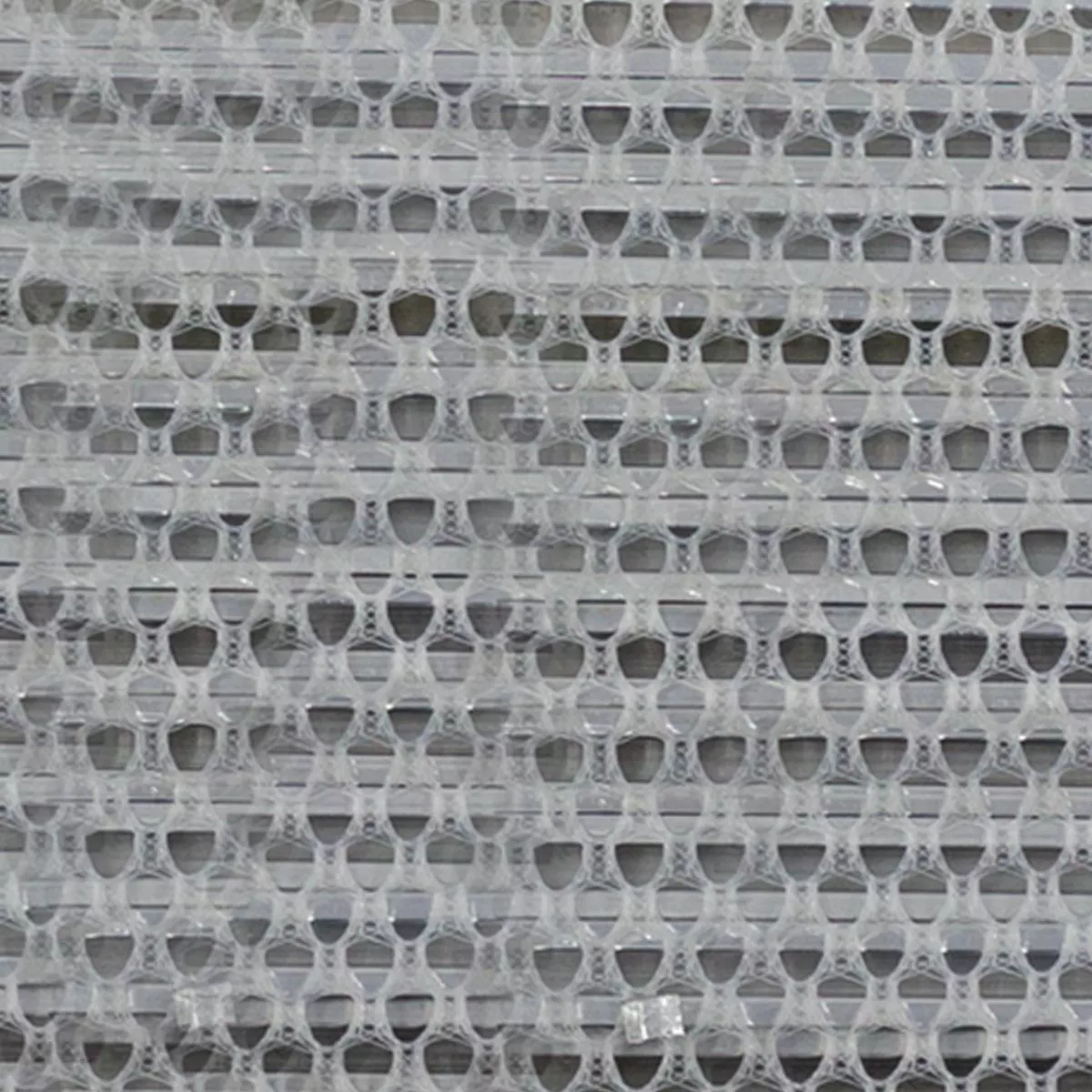 Aluminium Metal Mosaic Tiles Bilbao Stripes Black