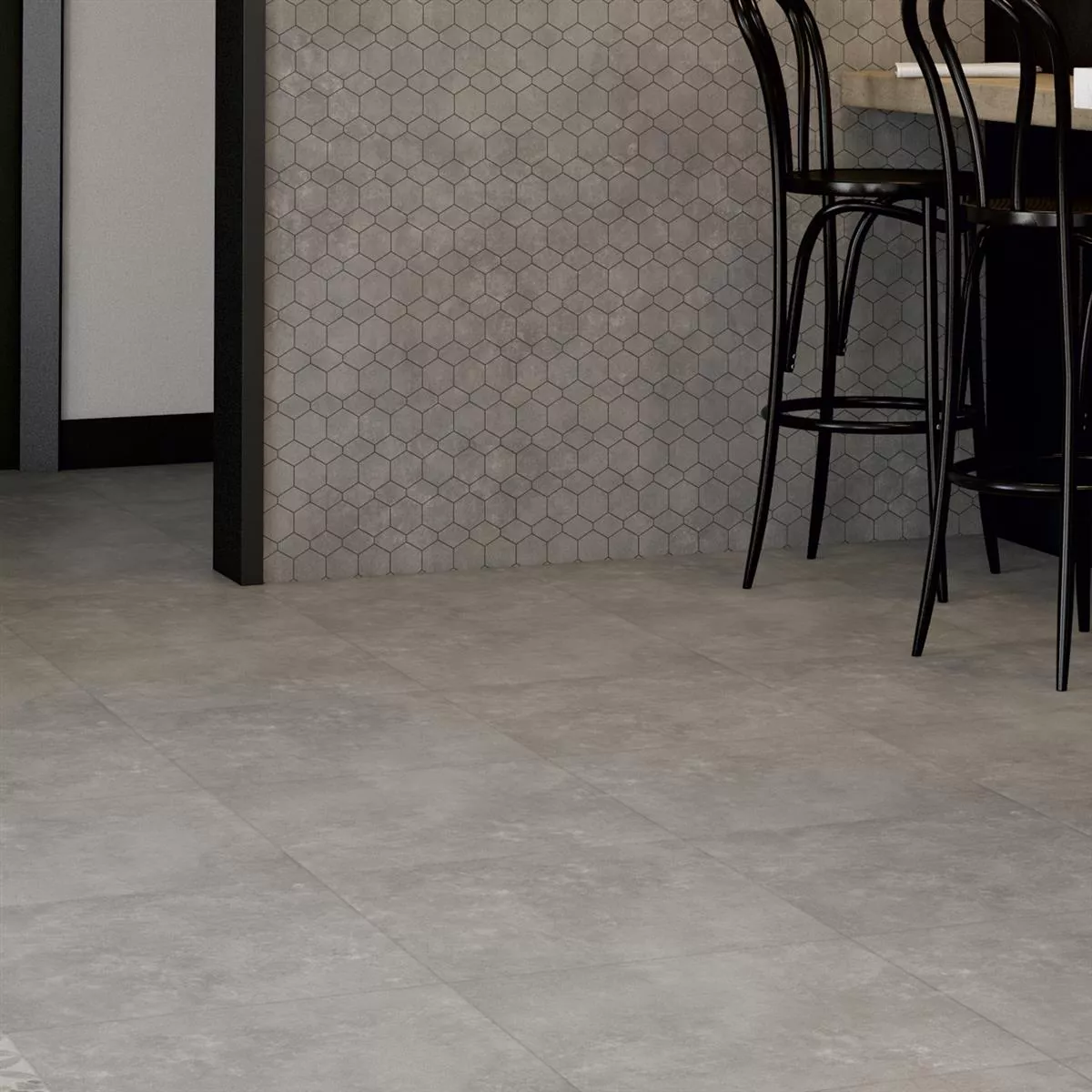 Sample Floor Tiles Hayat Grey 90x90cm