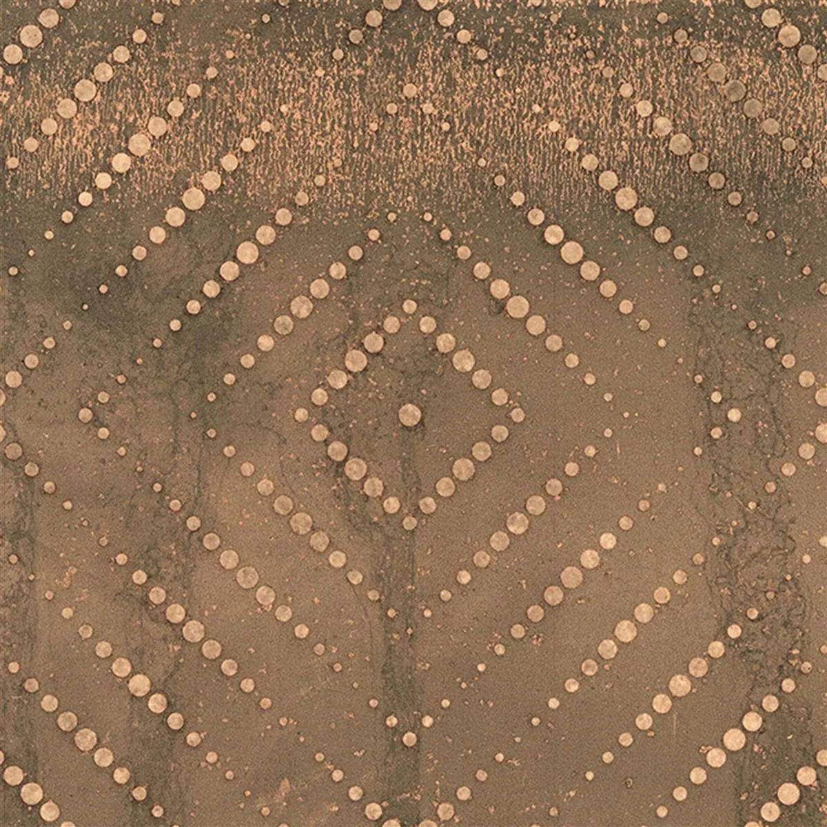 Floor Tiles Chicago Metal Optic Bronze R9 - 18,5x18,5cm - 3 Floor Tiles Chicago Metal Optic Bronze R9 - 18,5x18,5cm - 3
