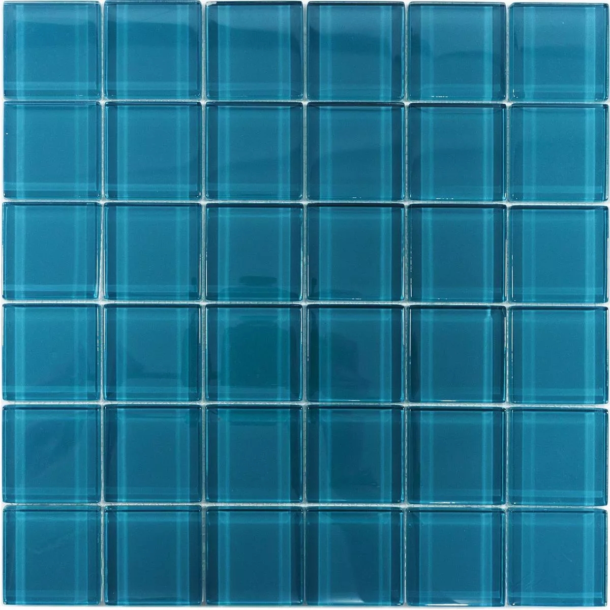 Mønster fra Glass Mosaikk Fliser Melmore Blå