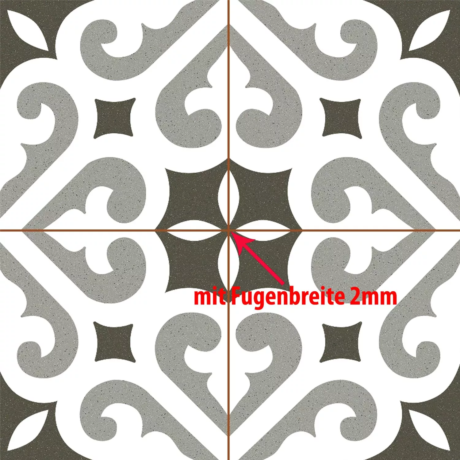 Πλακάκια Τσιμέντου Ρετρό Εμφάνιση Artemis Zevio 45x45cm