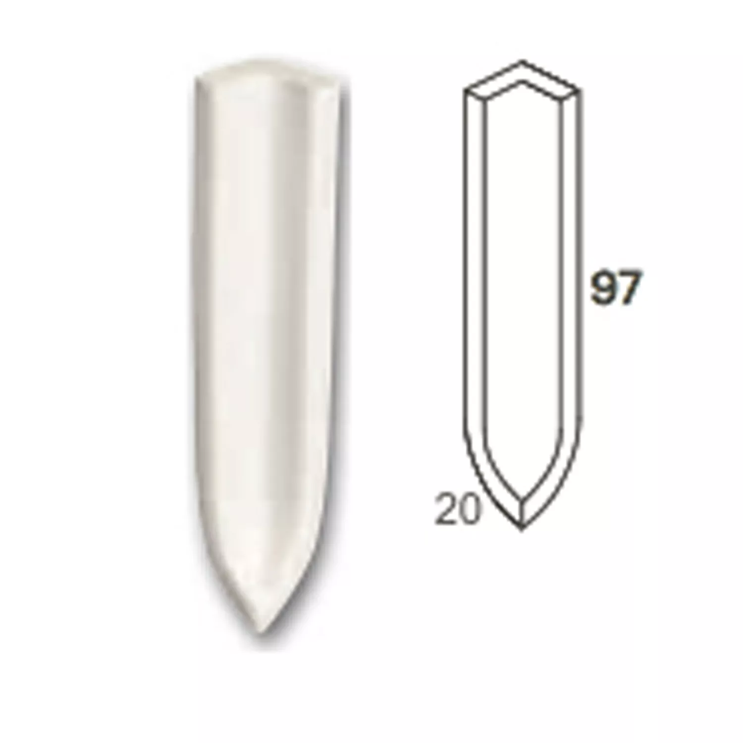 Vnitřní Roh Jemnozrnný Dlaždice Antracitová 10x2cm Vnitřní Roh Jemnozrnný Dlaždice Antracitová 10x2cm