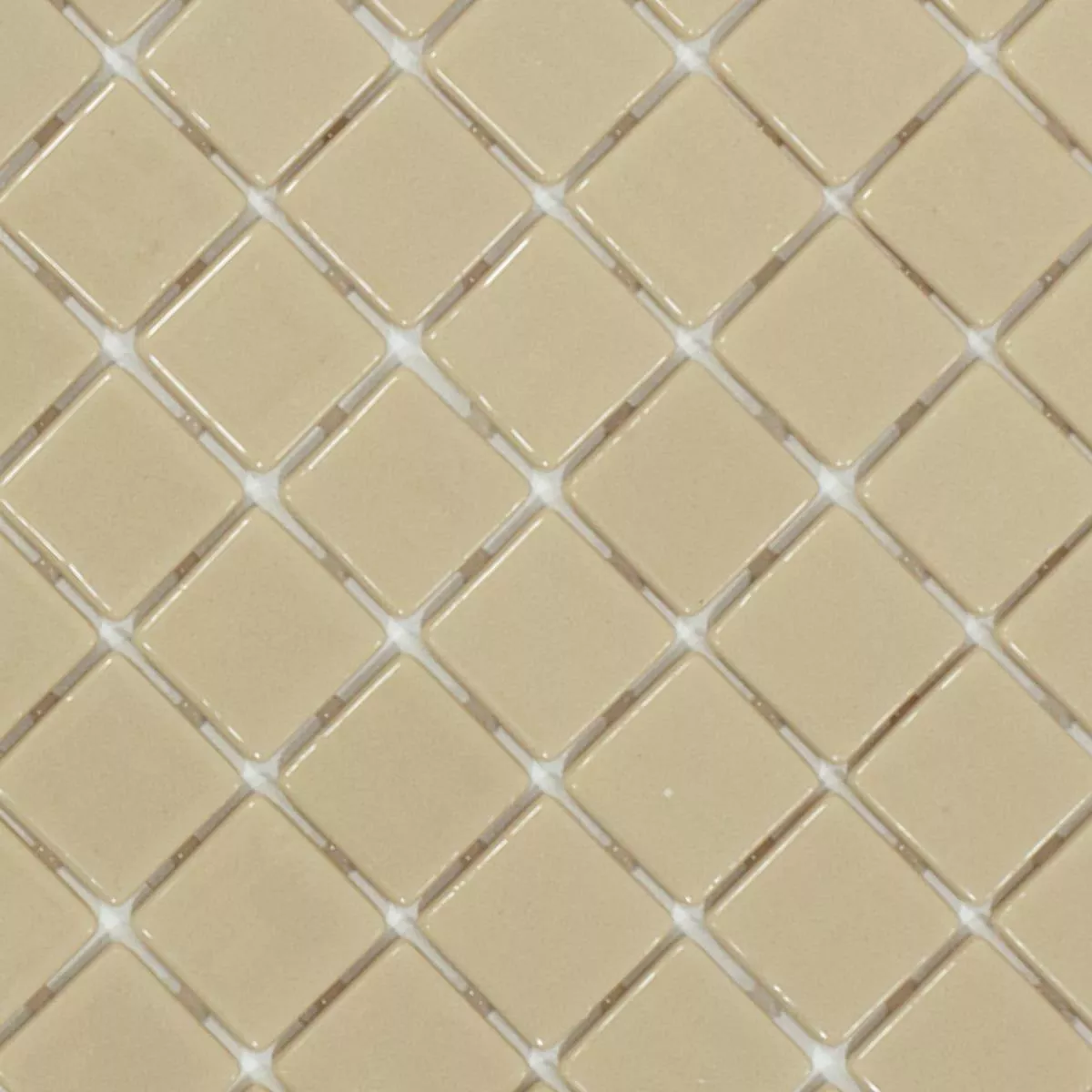 Glass Svømmebasseng Mosaikk Venetia Beige