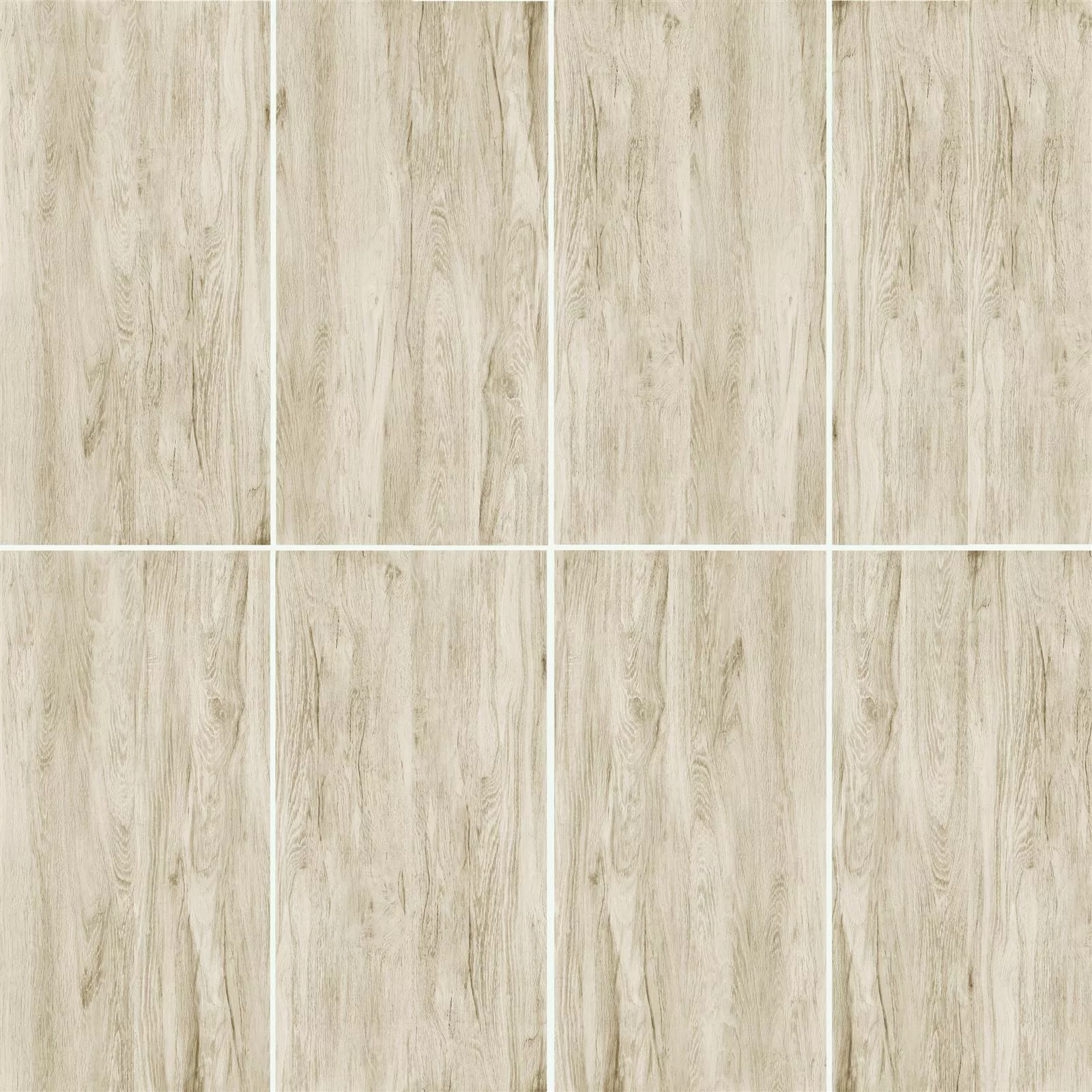 Sample Terrace Tiles Wood Optic Strassburg Beige 45x90cm