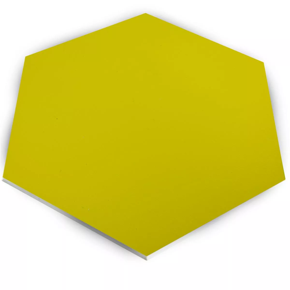 Vinyl Hexagon Wall Tile Century Self Adhesive Yellow