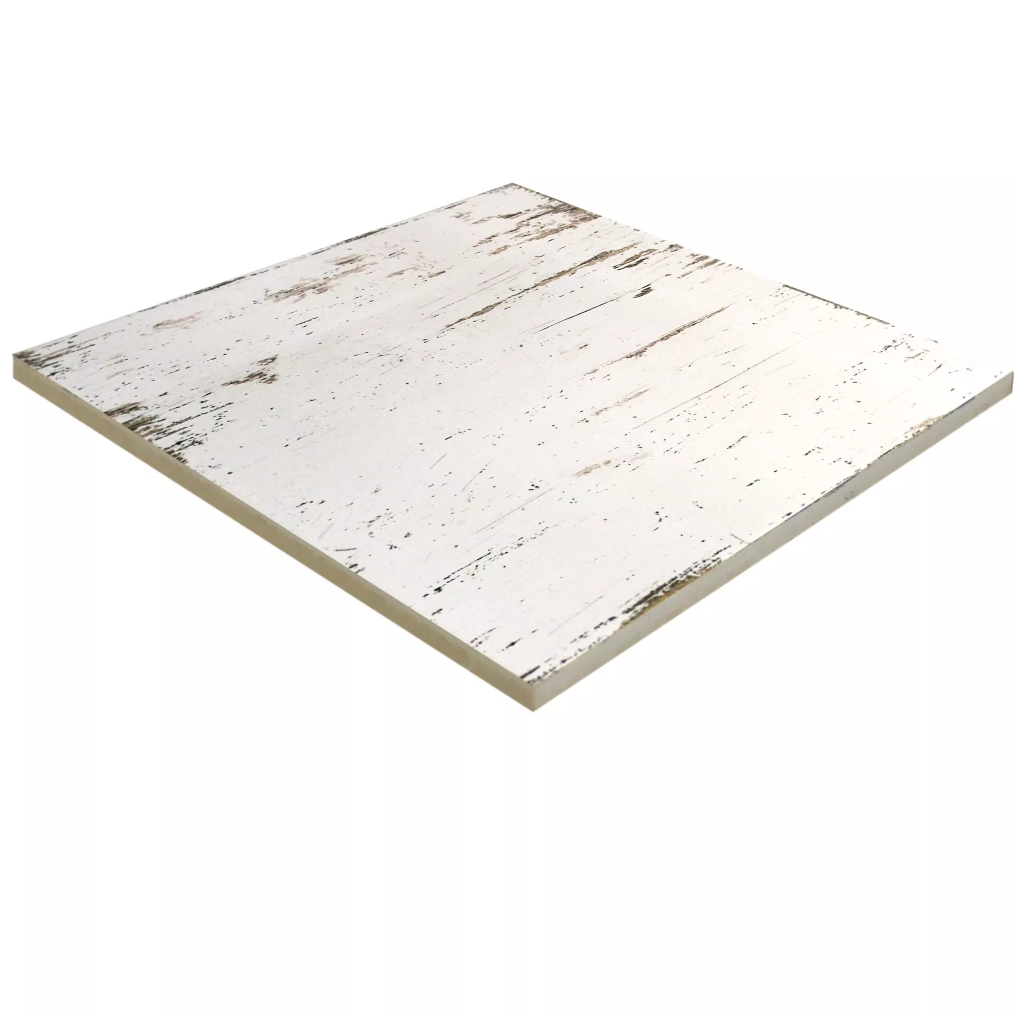 Sample Floor Tiles Vintage Wood R10 White 18,5x18,5cm