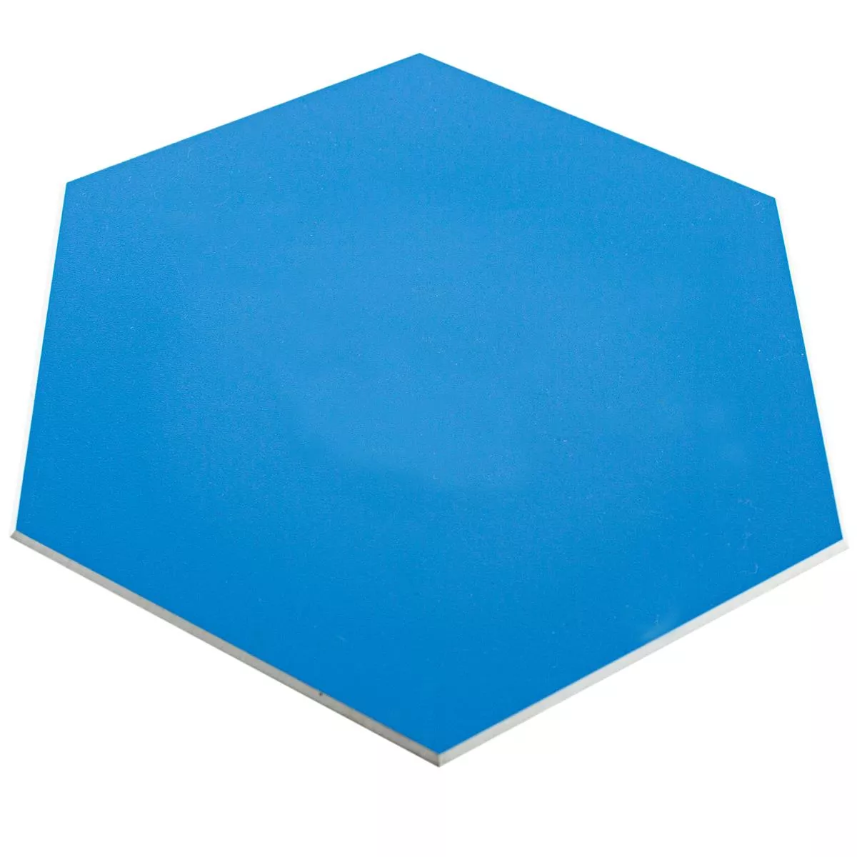 Vinyl Hexagon Wall Tile Century Self Adhesive Blue